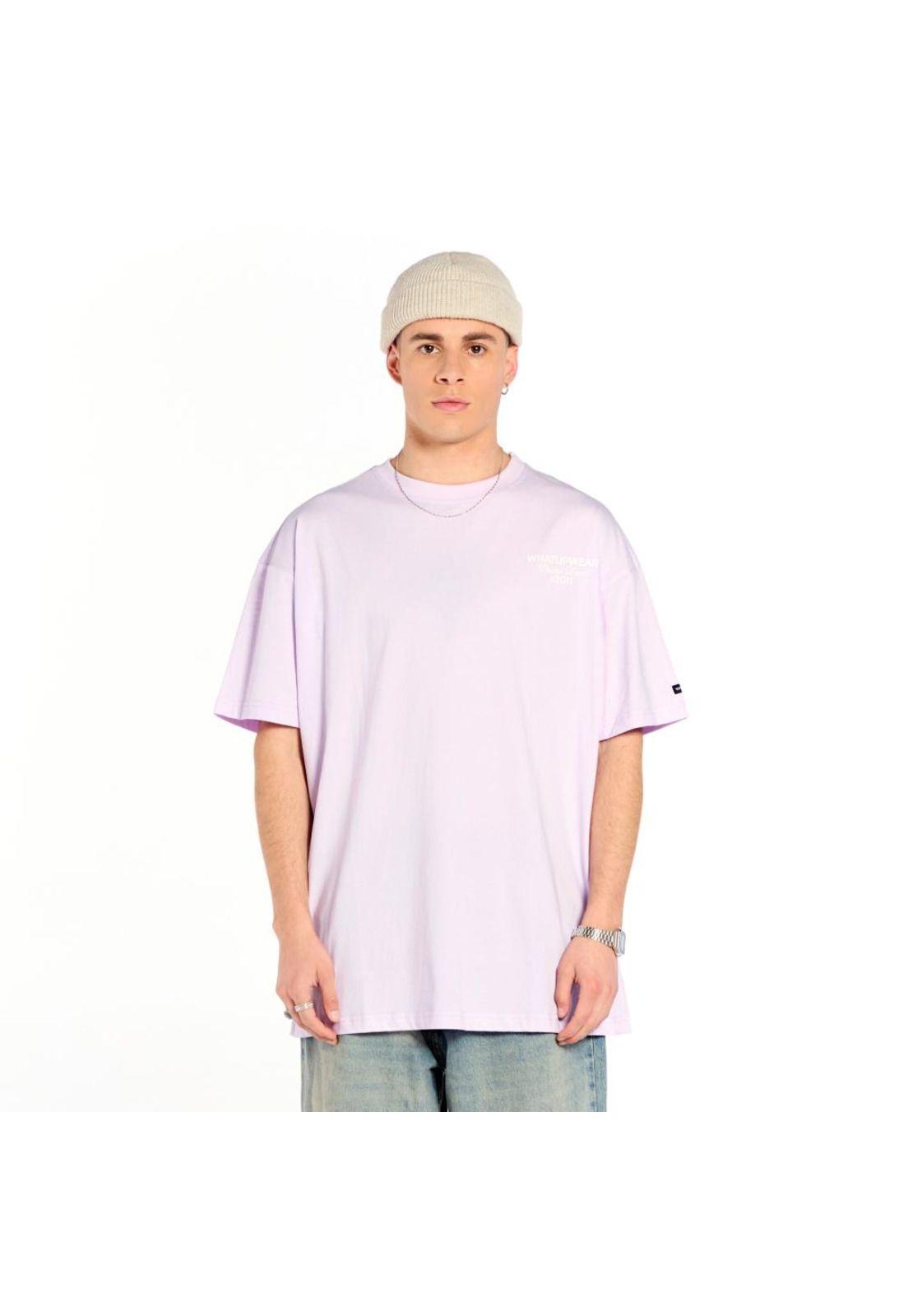 Polera Whatup Hombre Whatupwear Lila-0