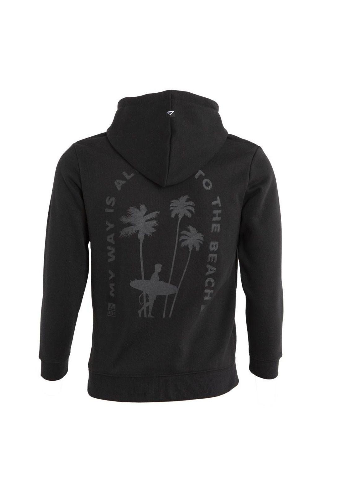 Poleron Kids Hoodie Black-2