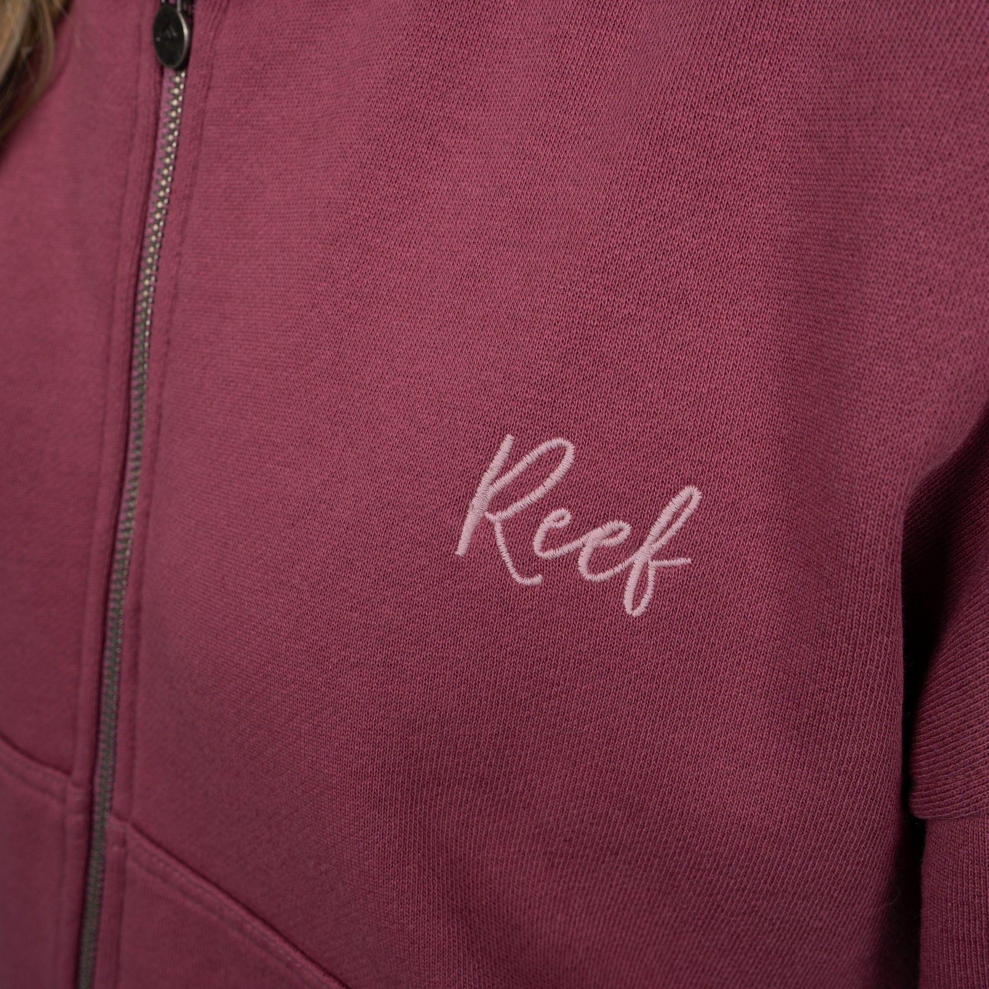 Polerón Full Zipper Reef Women Red-2