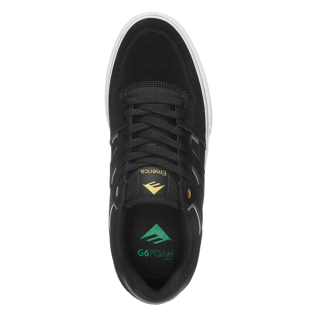 Zapatilla Men Tilt G6 Vulc Black White Gold-1