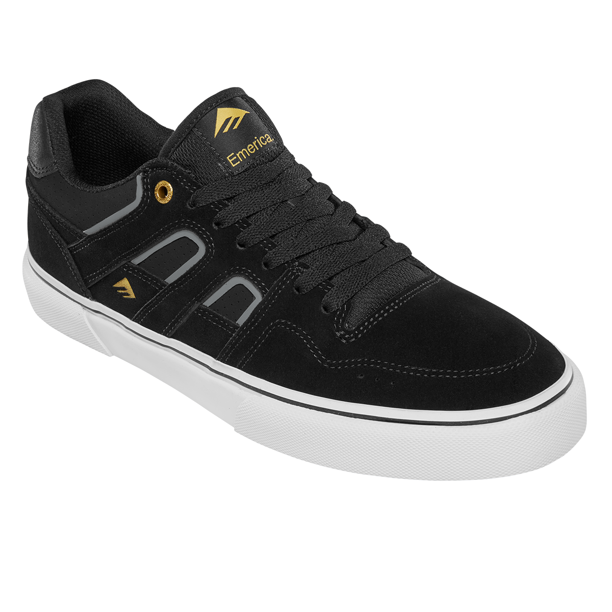 Zapatilla Men Tilt G6 Vulc Black White Gold-3