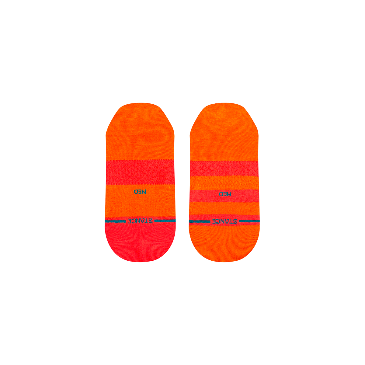 Stance Sock Women No Show Balancing Act Orange-2