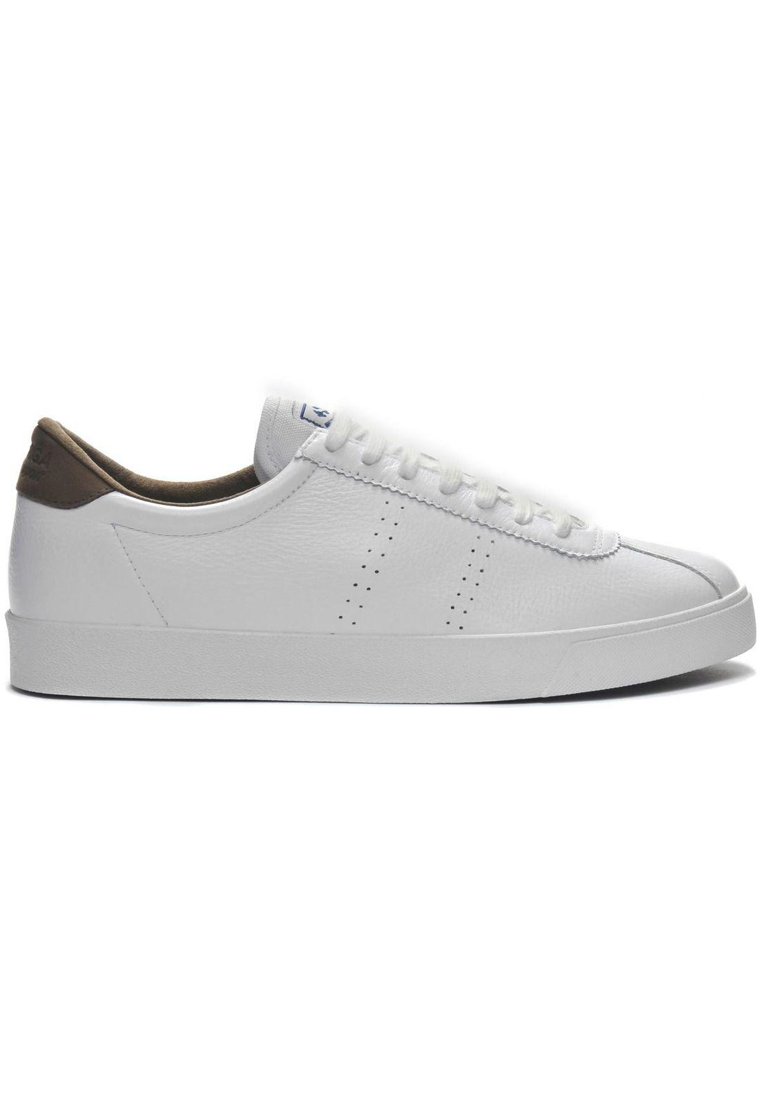 Zapatilla 2843 Clubs Comfleau White Militar Superga-0
