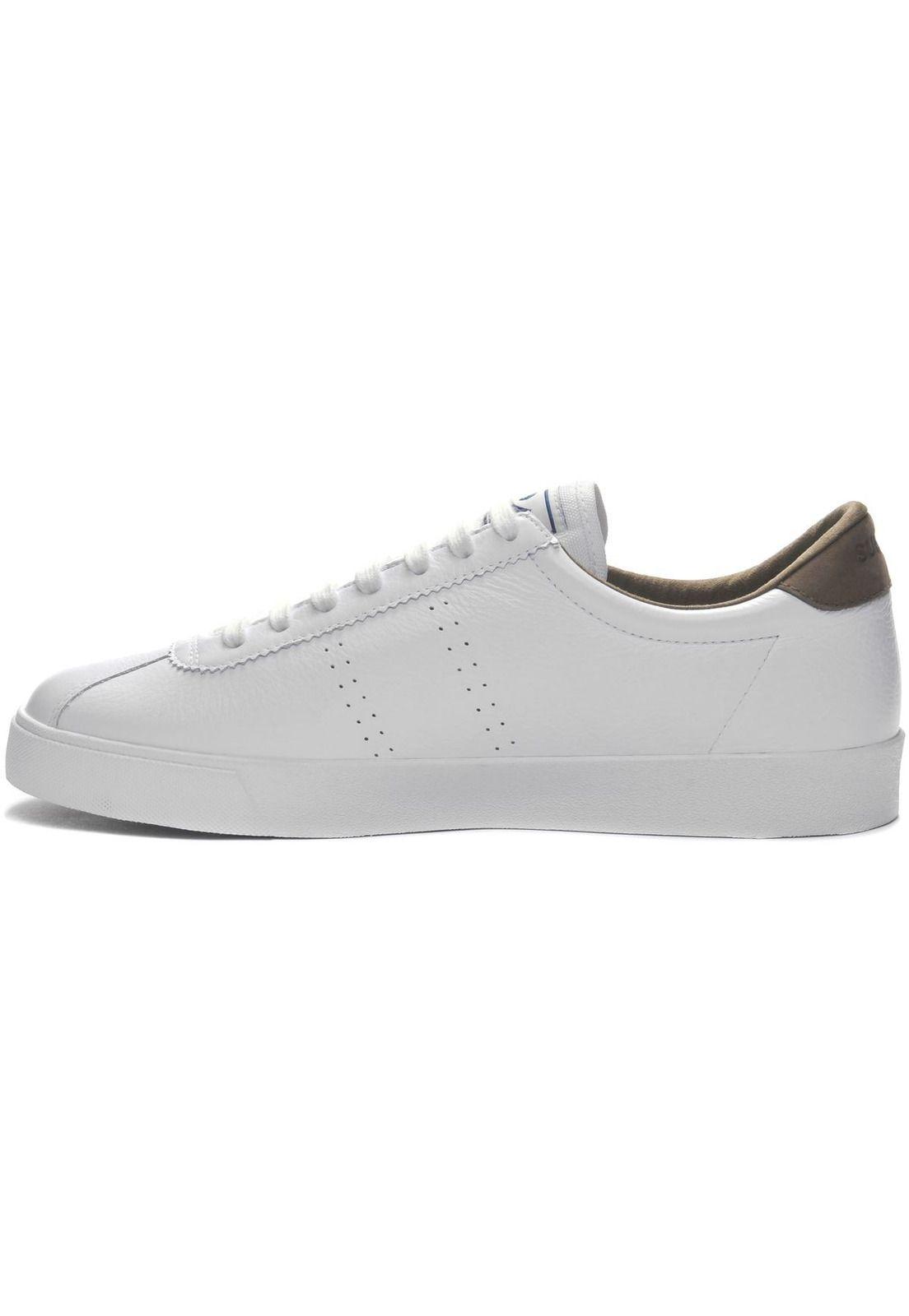 Zapatilla 2843 Clubs Comfleau White Militar Superga-1