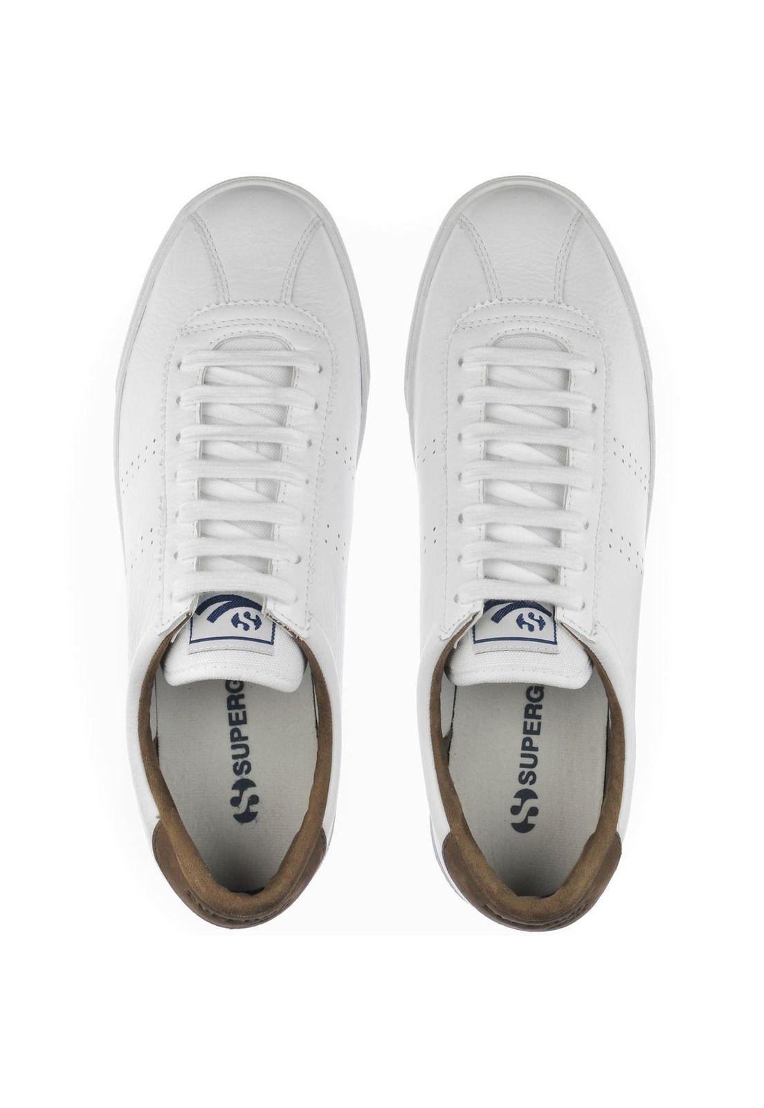 Zapatilla 2843 Clubs Comfleau White Militar Superga-2