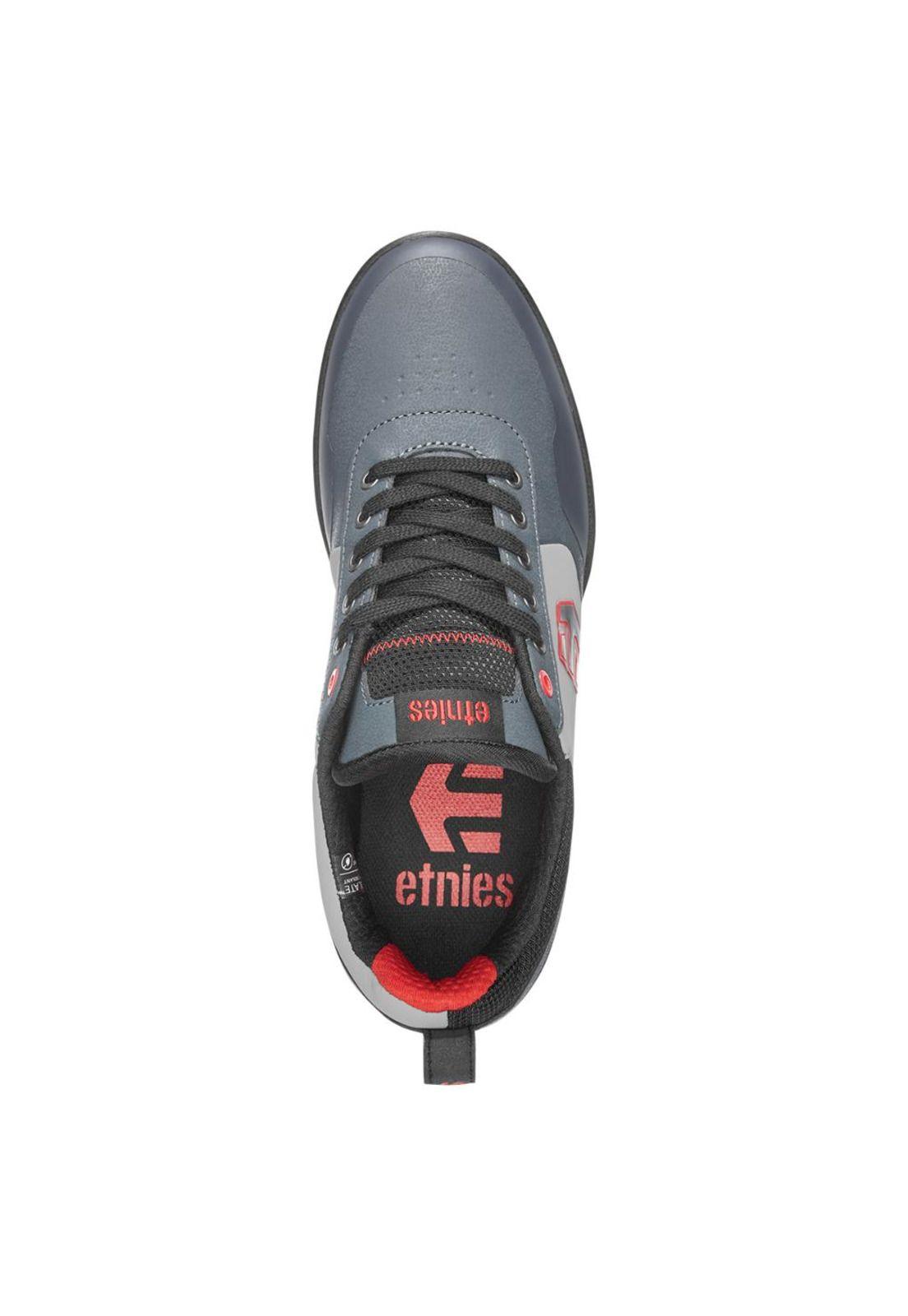 Zapatilla Bike Men Culvert Dark Grey Black Red-2
