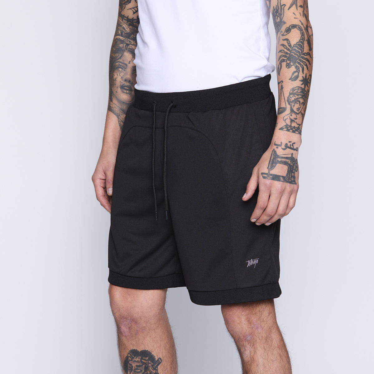 Short Sport Whatup Men All Black-1