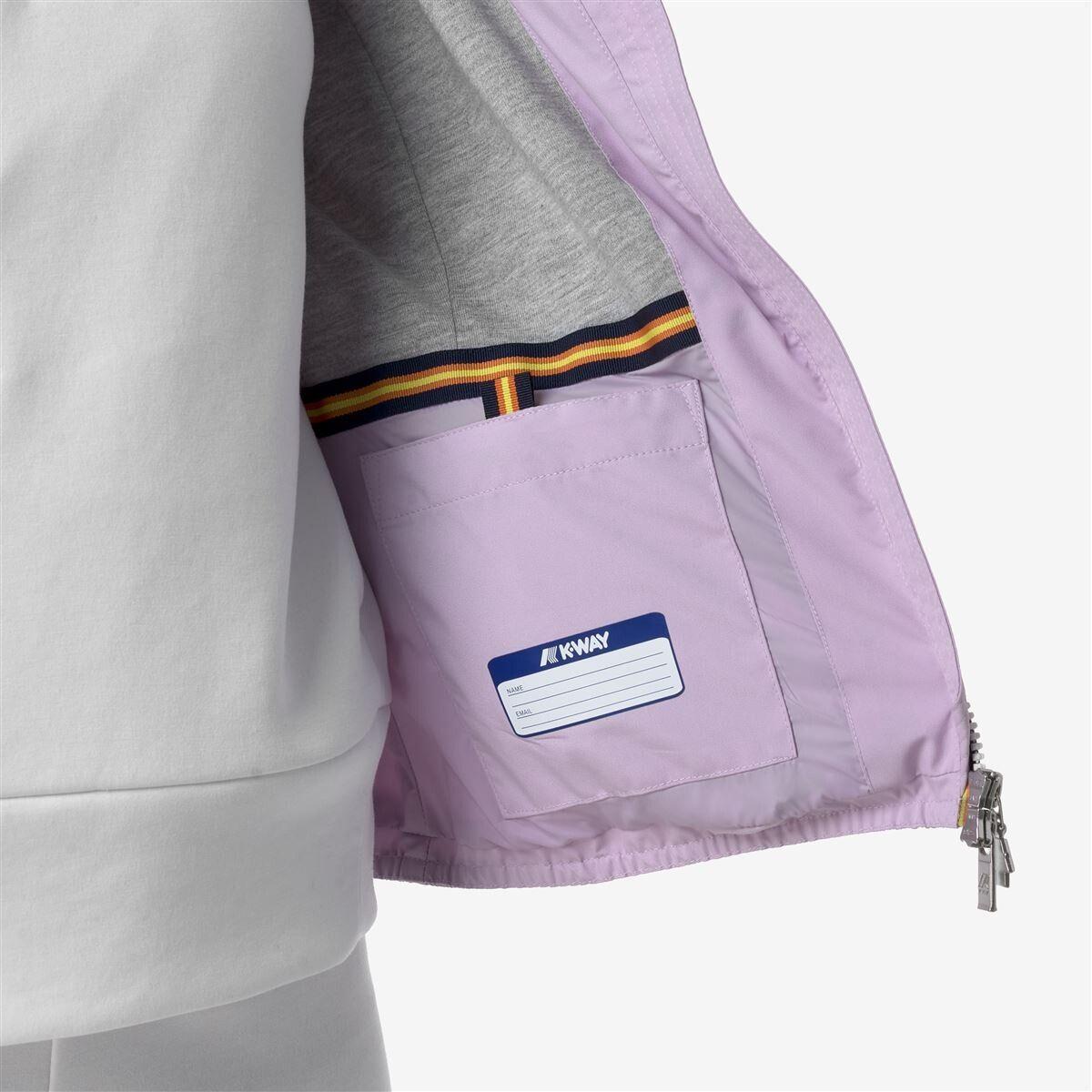 Chaqueta Women Impermeable Lily Stretch Poly Violet Light Lila-4