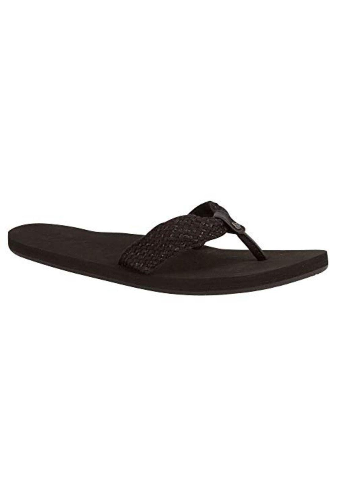 Sandalia Mujer Reef Mallory Scrunch Black-0