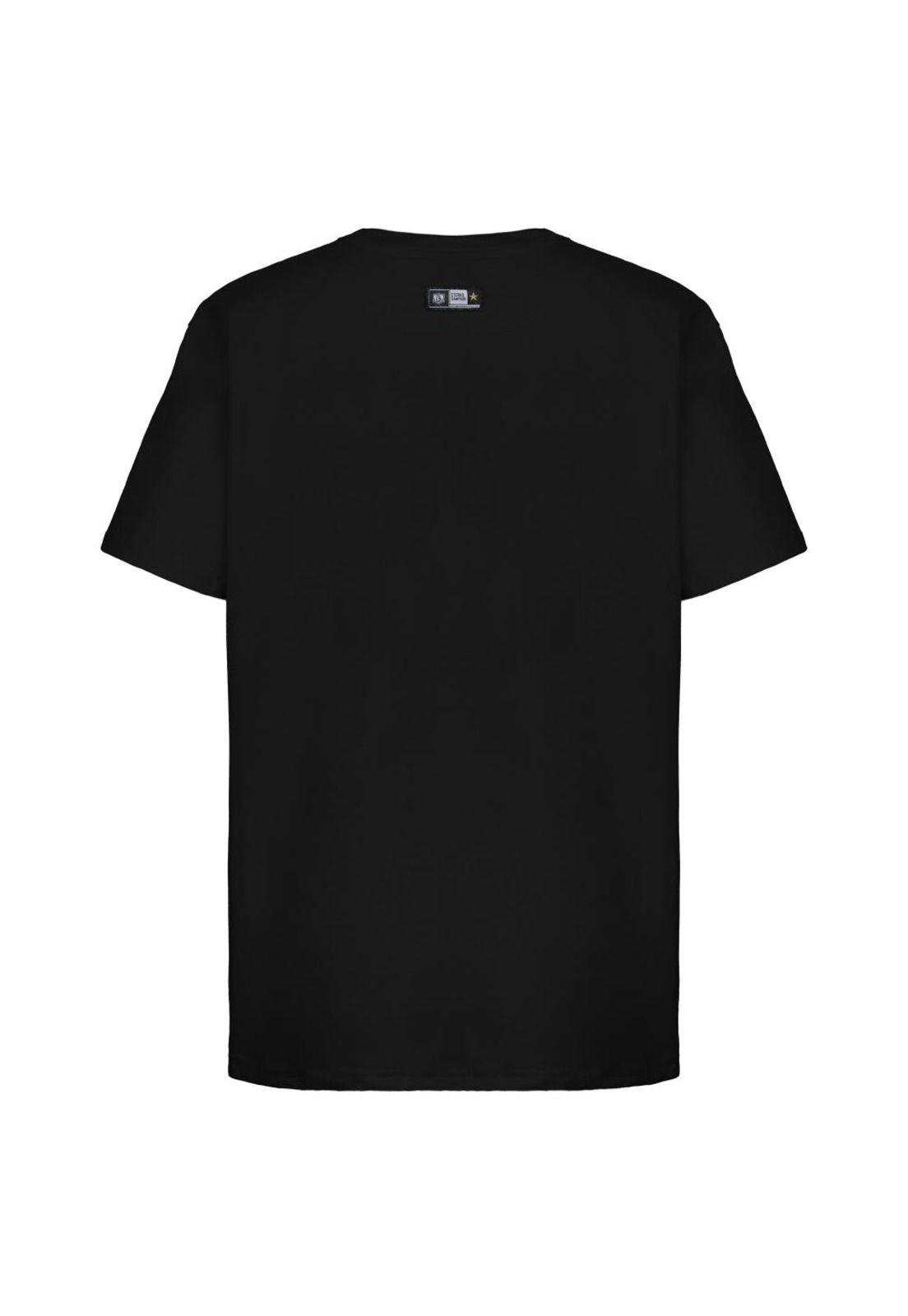 Polera Colo Colo Hombre Insignia Negro-1