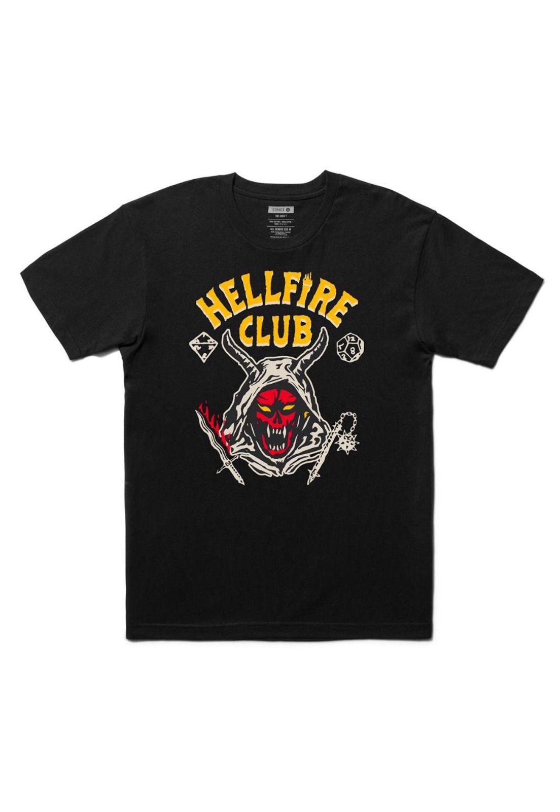 Polera Stance Hellfire Club Black-0