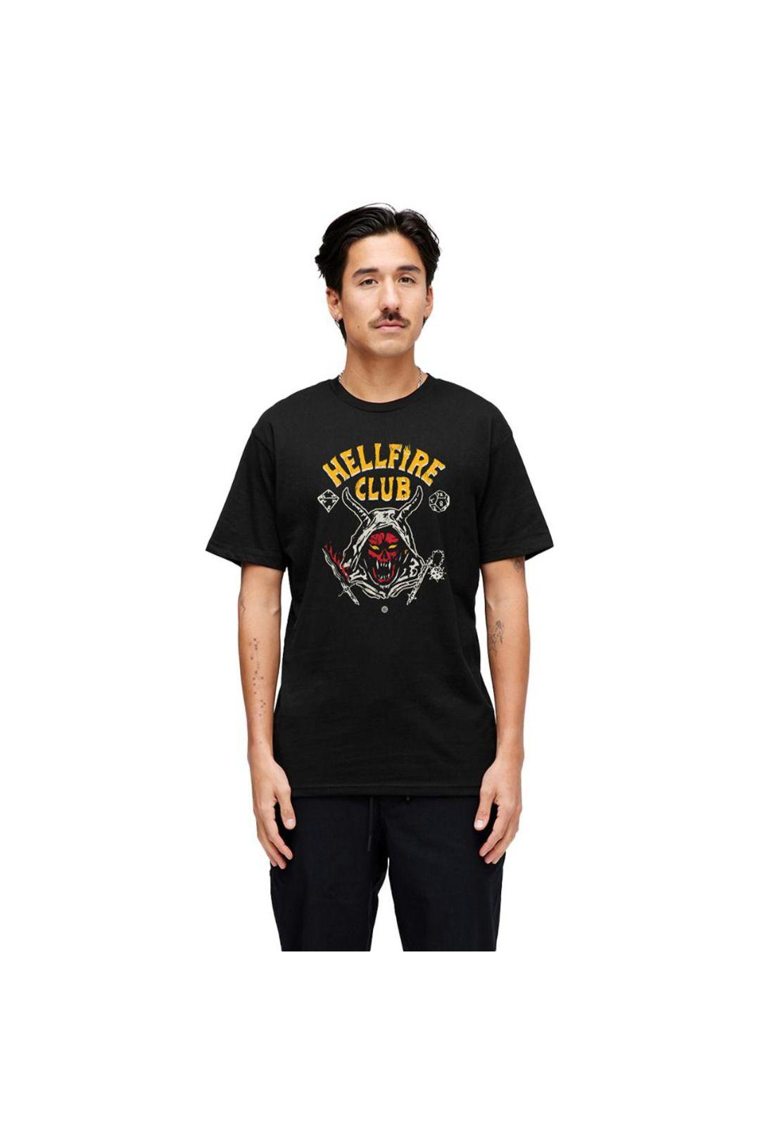 Polera Stance Hellfire Club Black-1