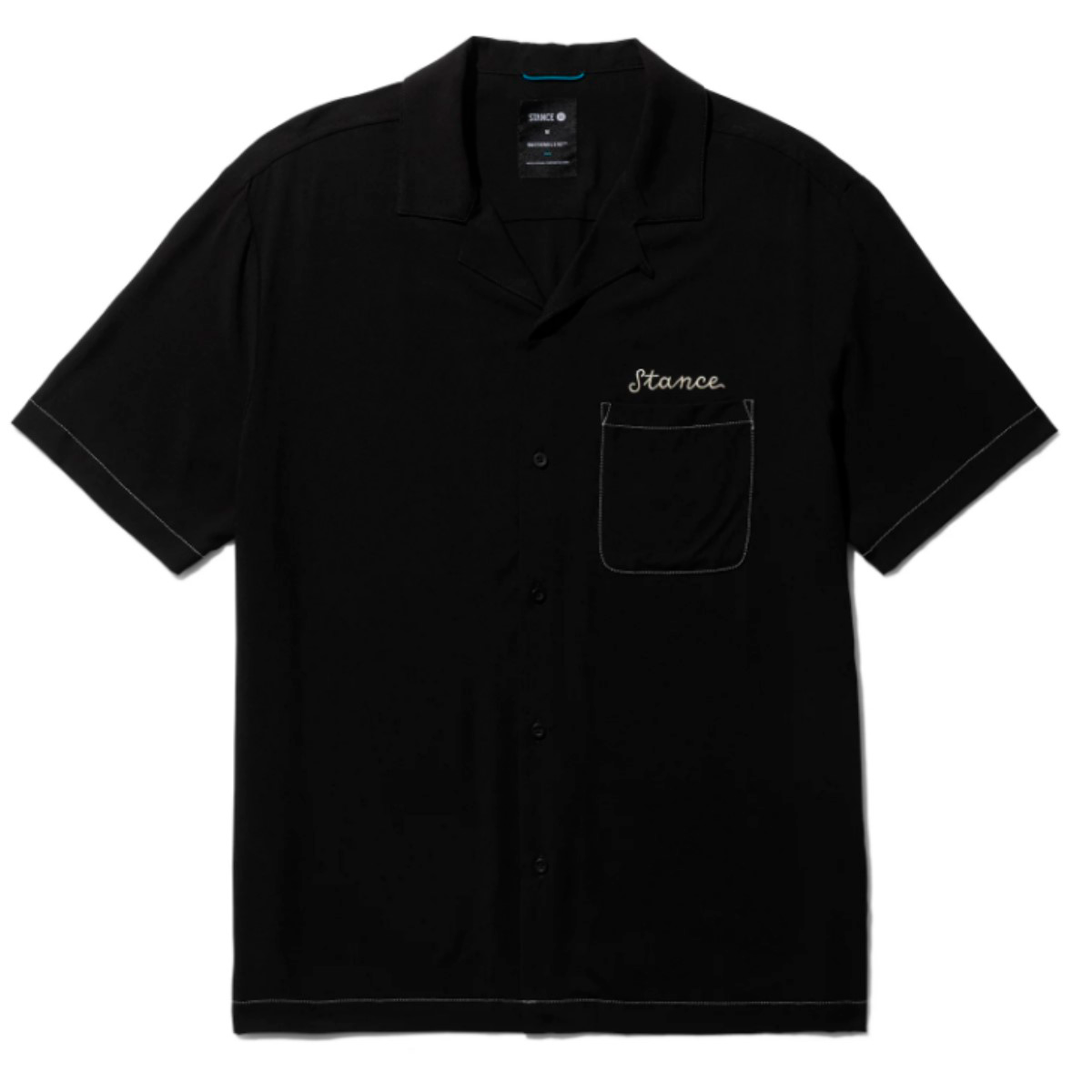 Camisa Stance Yoto Button Up Black-0