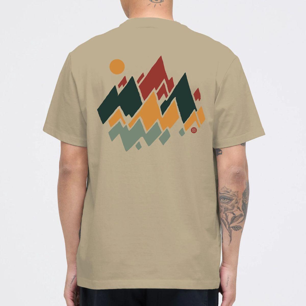 Polera Stance Mountain Khaki-1
