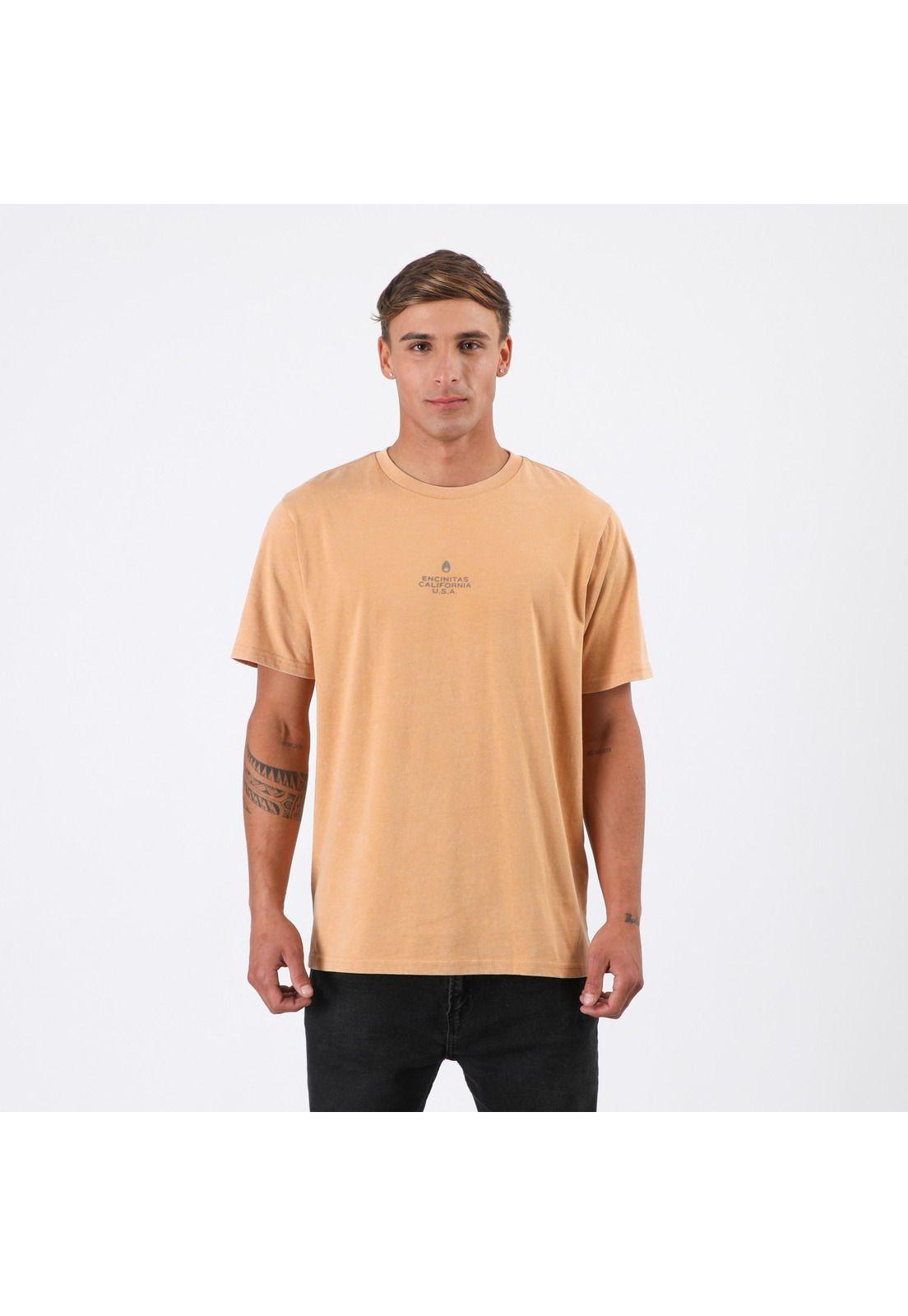Polera Nixon Men Origins Orange-0