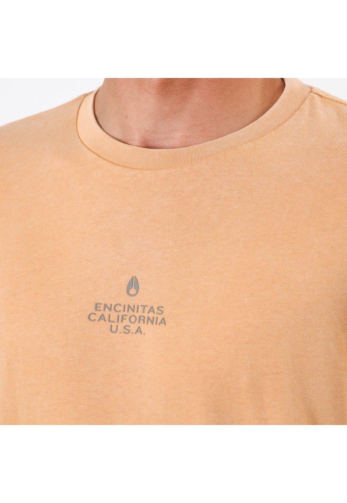 Polera Nixon Men Origins Orange-4