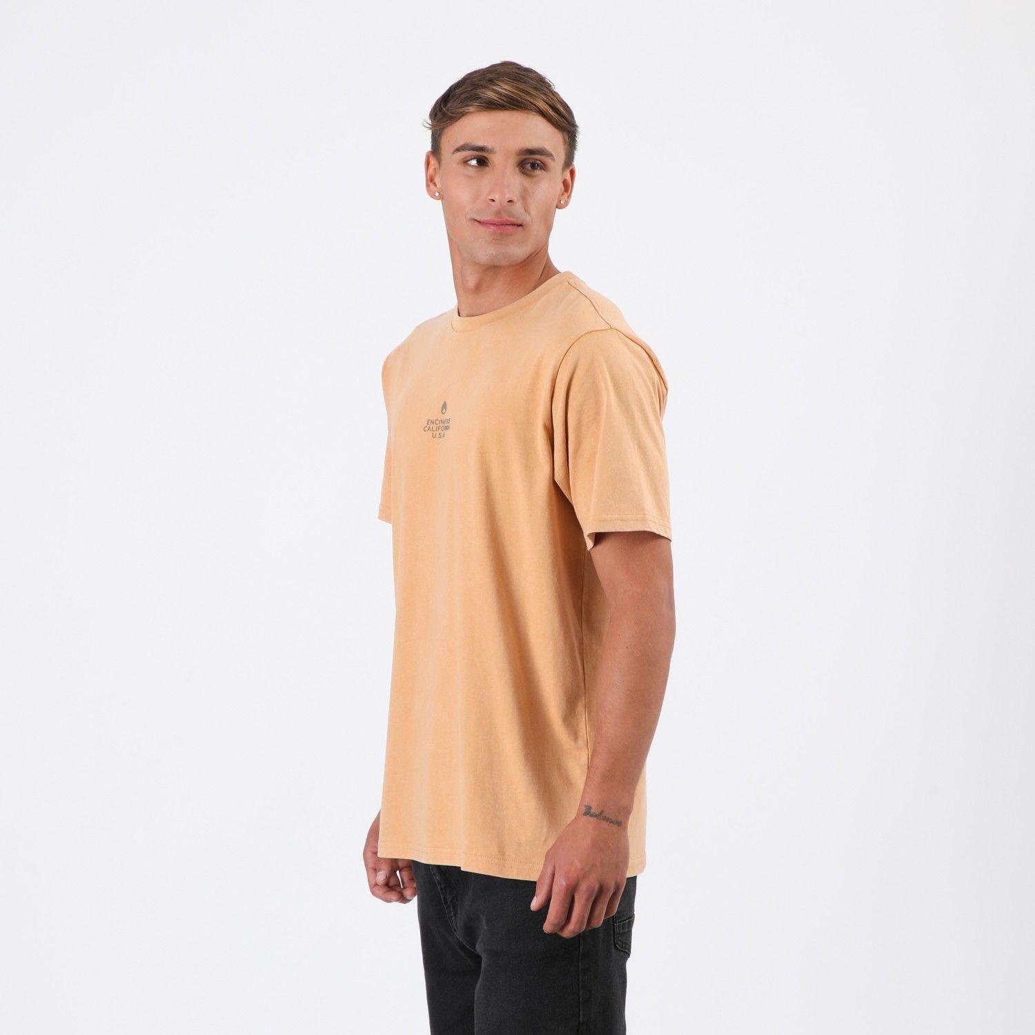 Polera Nixon Men Origins Orange-1