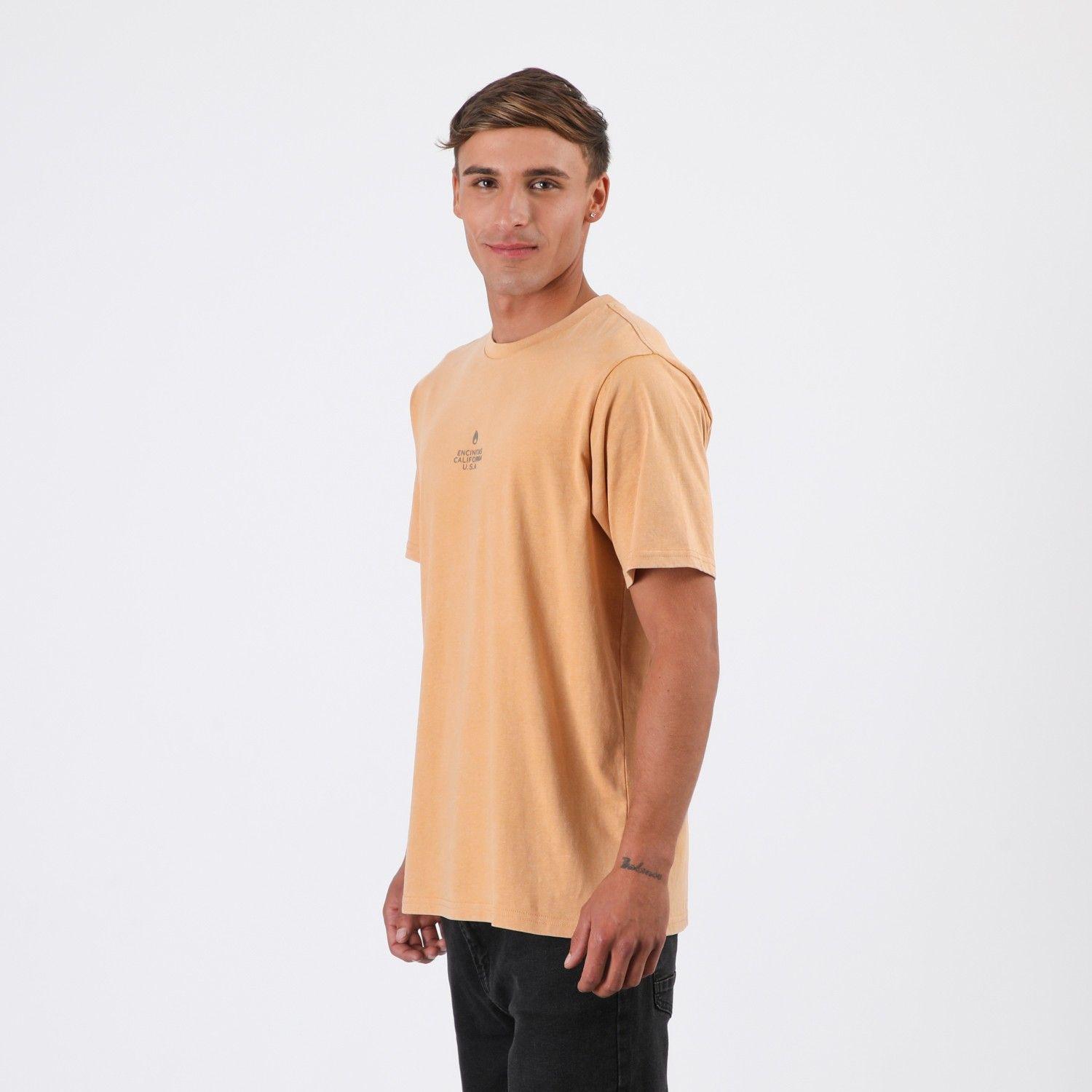 Polera Nixon Men Origins Orange-2