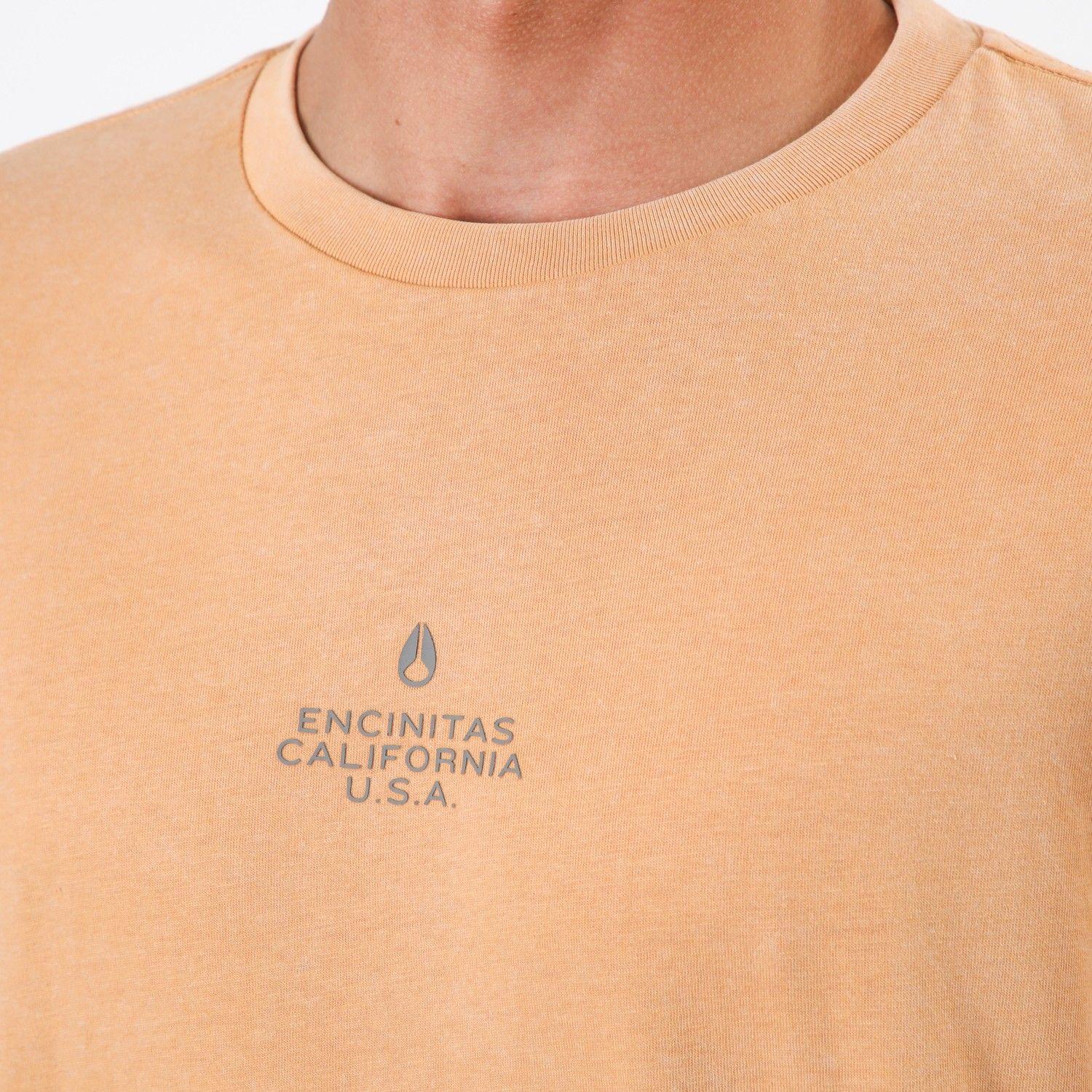 Polera Nixon Men Origins Orange-4