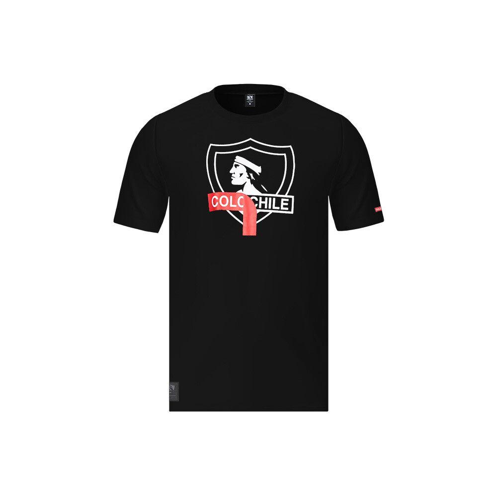 Polera Colo Colo Urbano Centenario Negro Es Chile-0