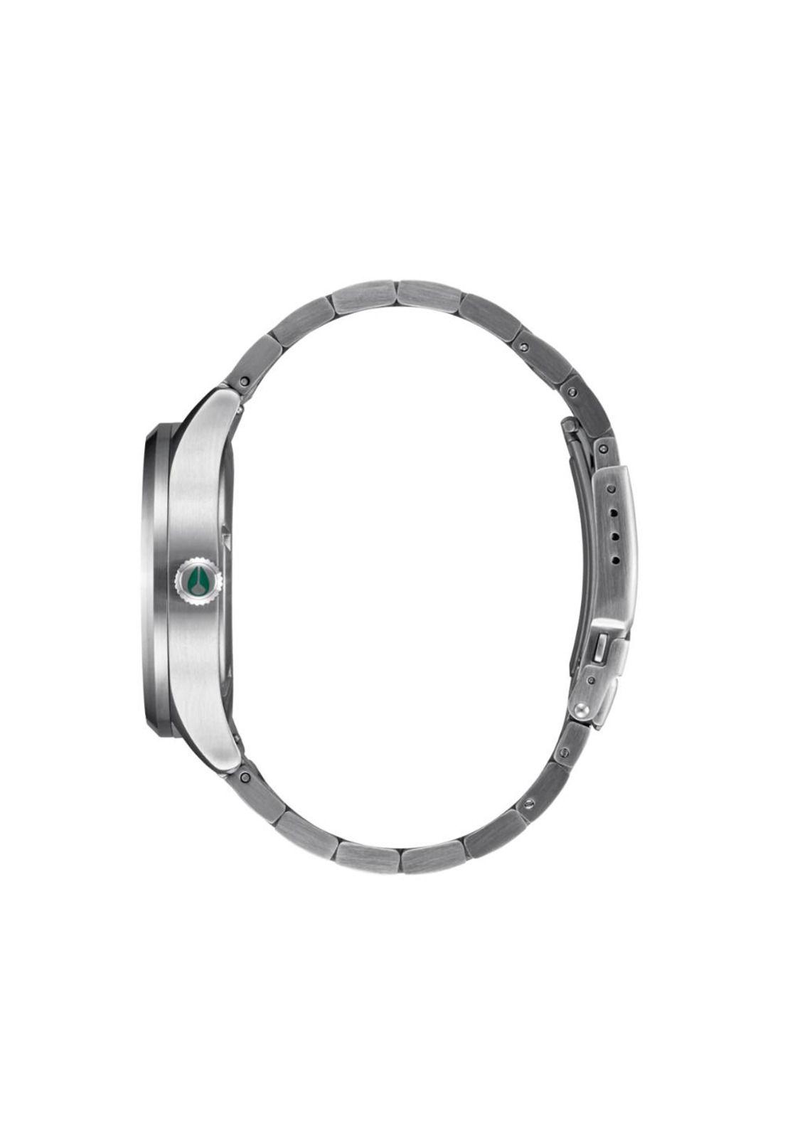 Reloj Sentry Solar Stainless Steel Silver Jasper-3