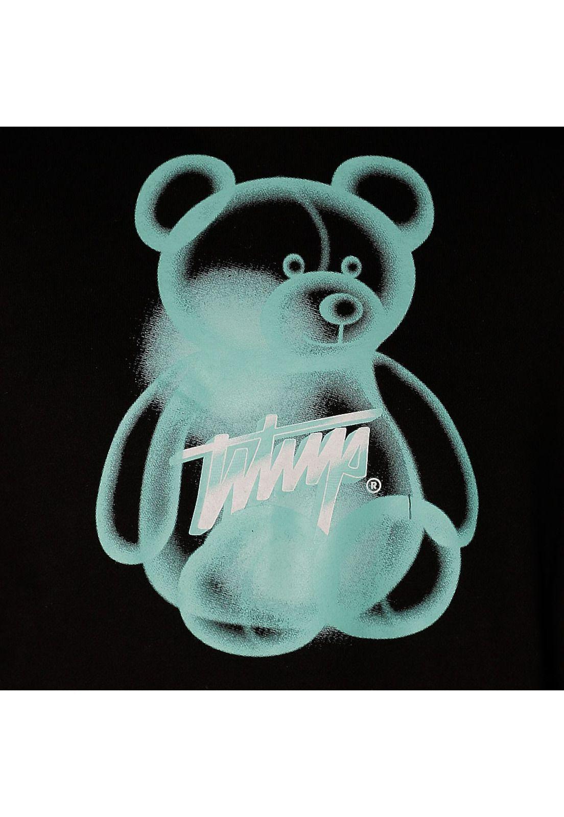 Polerón Hoodie Men Oversize Bear Black-4