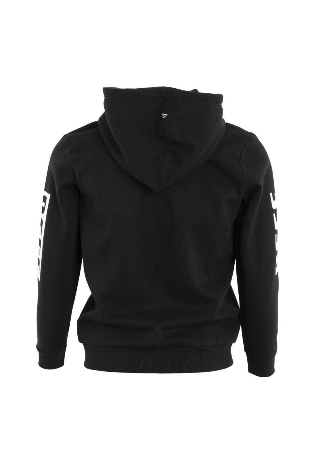 Poleron Full Zipper Kids Black-2
