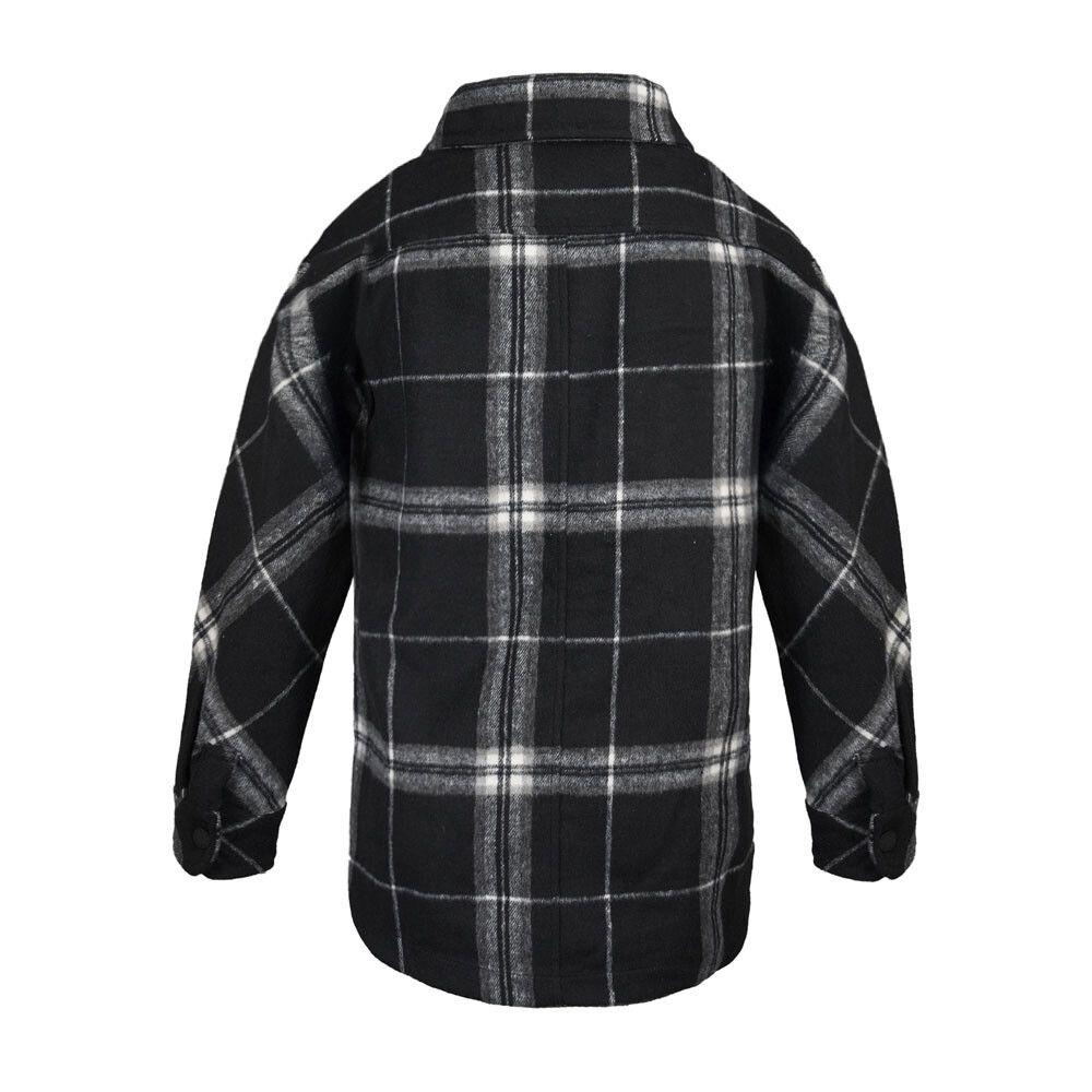 Sobrecamisa Reef Women Buttons Black White-1