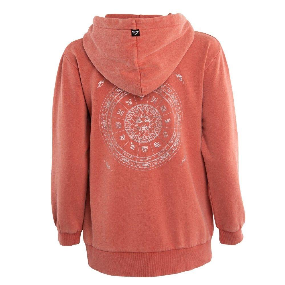 Poleron Kids Full Zipp Zodiac Red-2