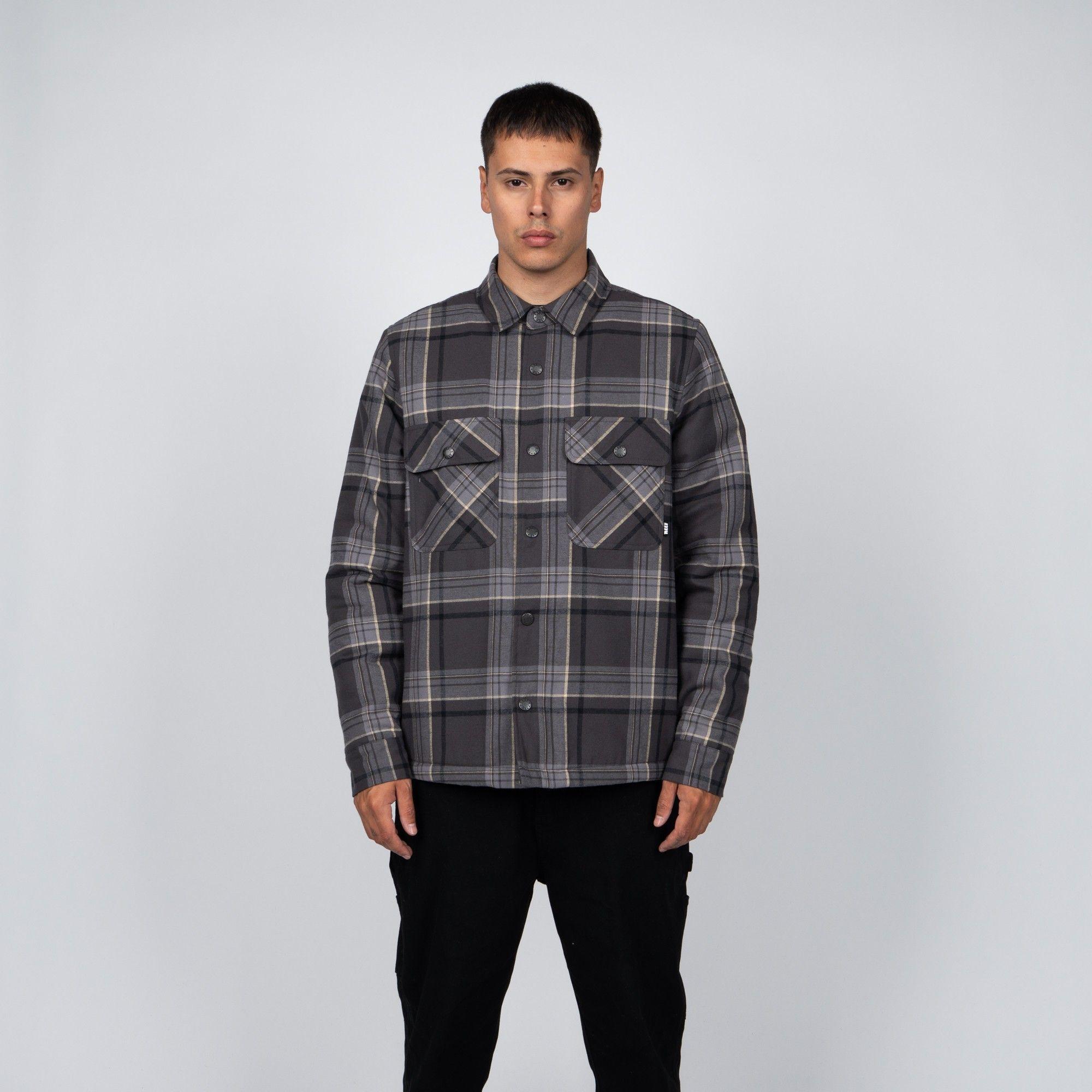 Sobrecamisa Reef Men Dark Grey-0
