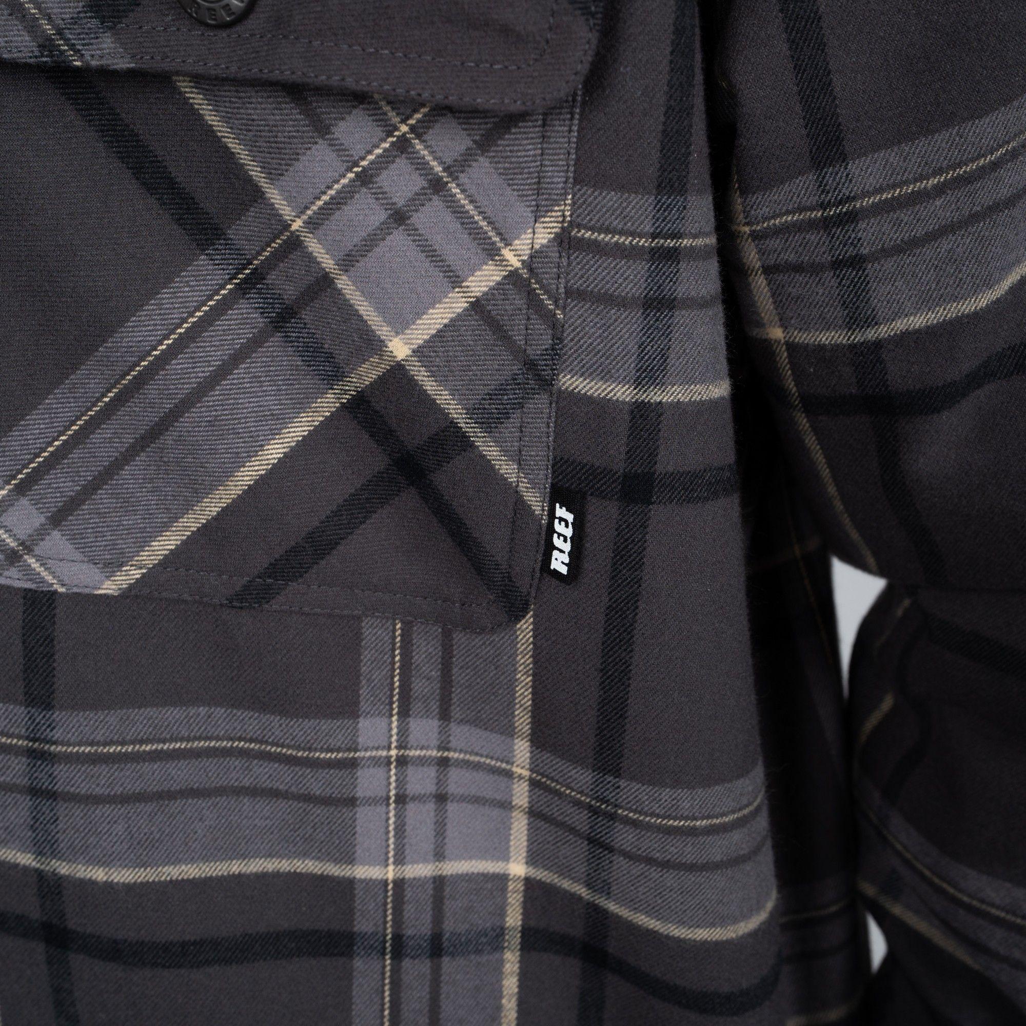 Sobrecamisa Reef Men Dark Grey-2