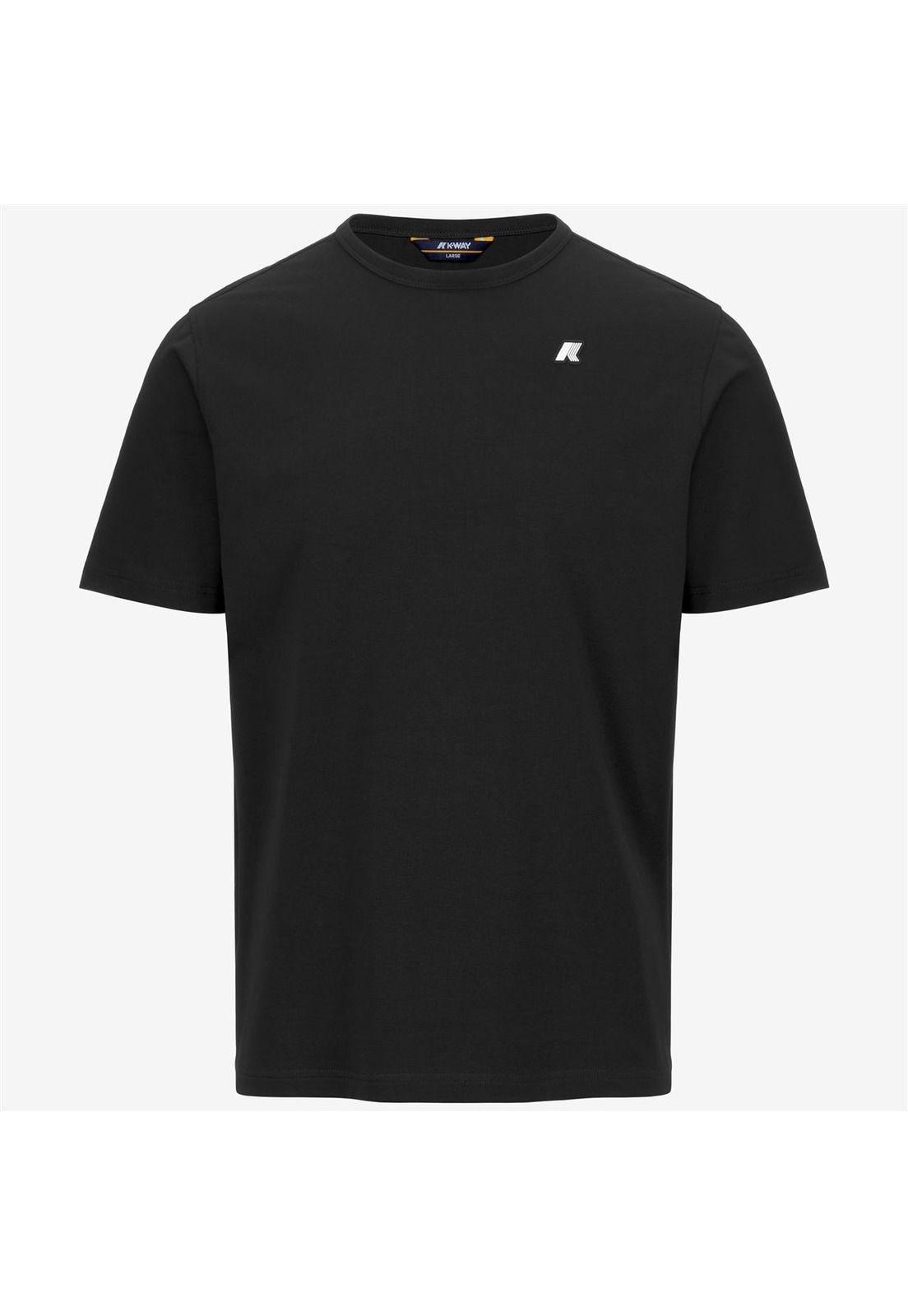 Polera K-Way Men Adame Stretch Black Pure-3