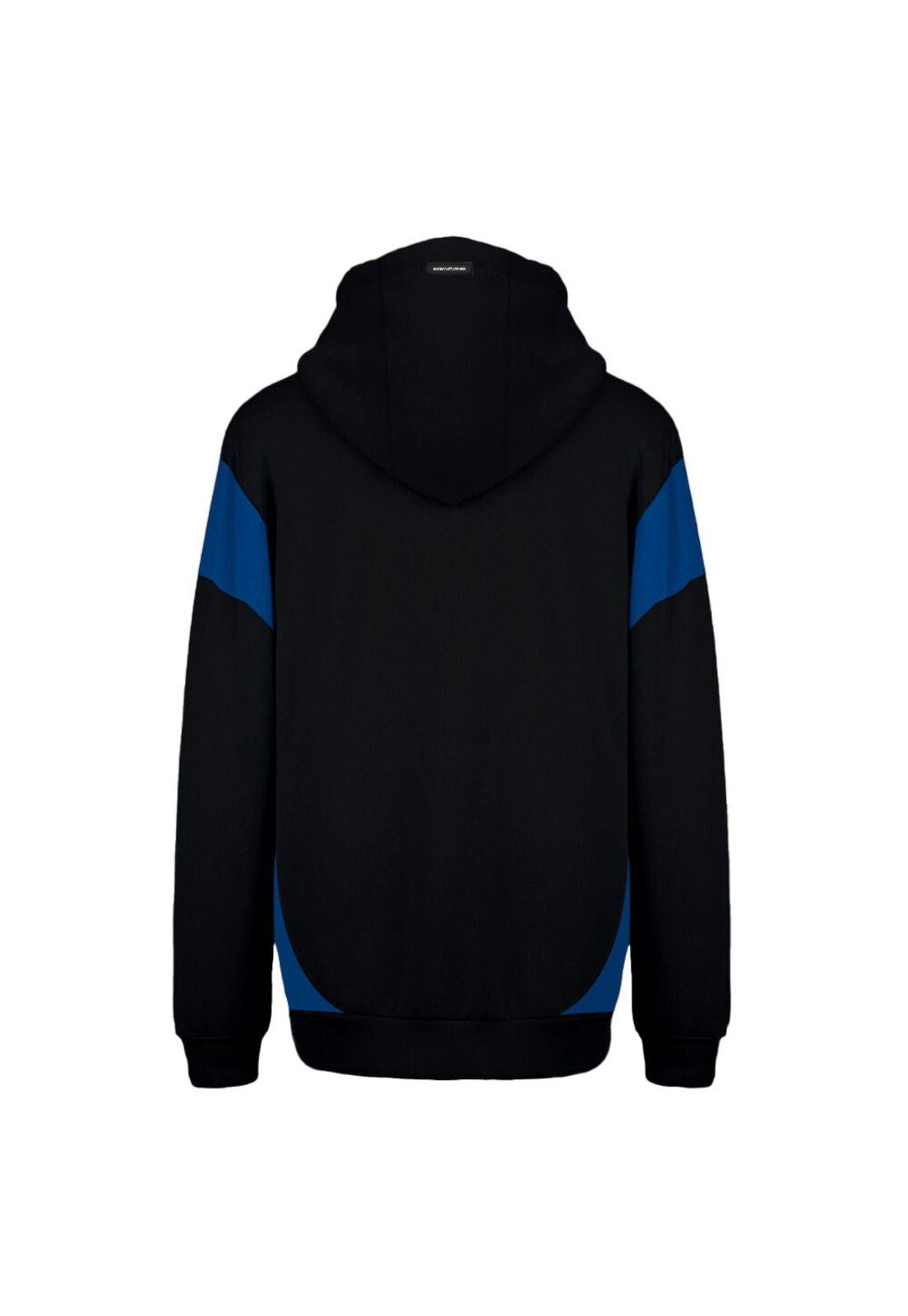 Polerón Whatup Hombre Hoodie Black Blue Red-1