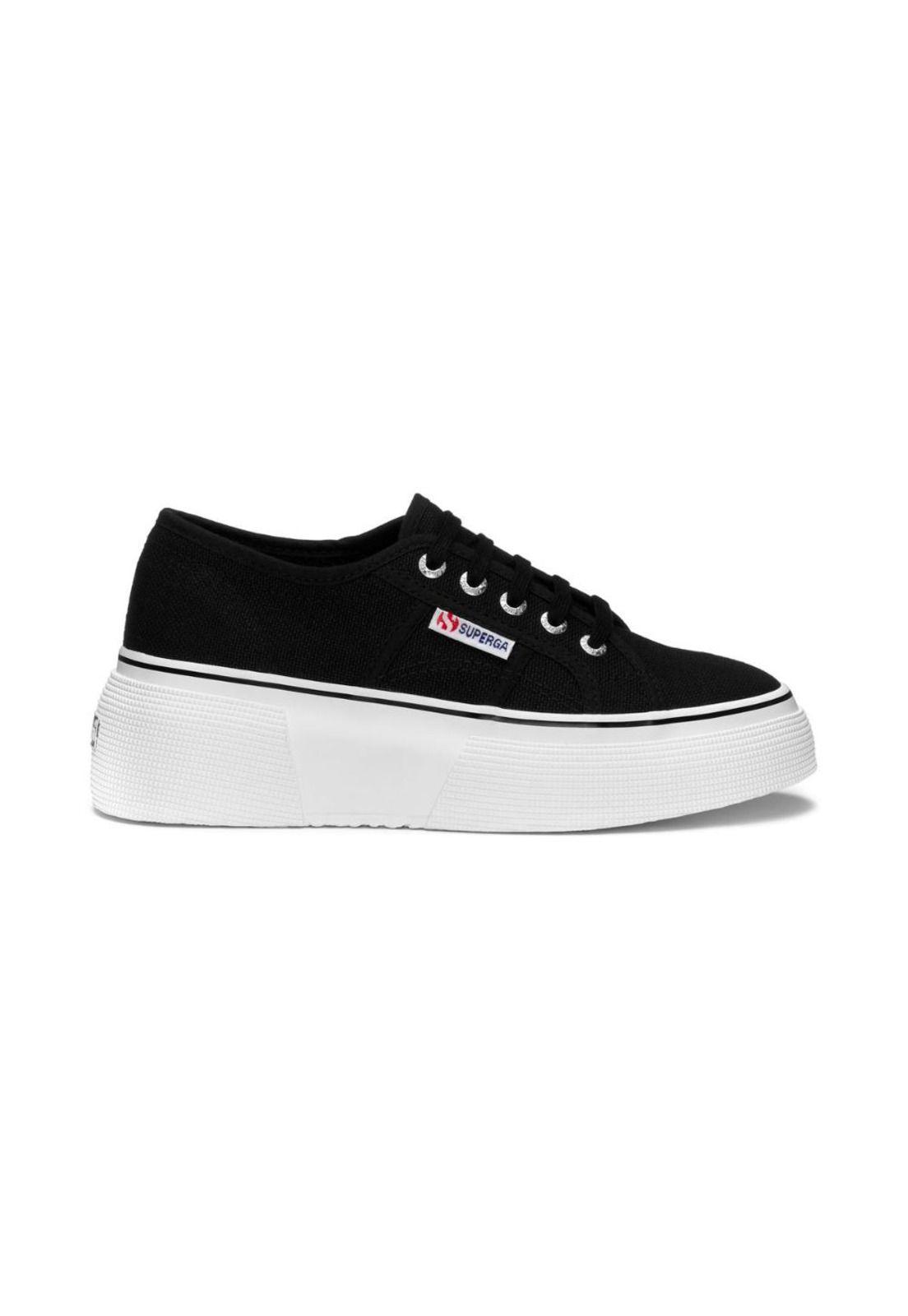 Zapatilla 2287 Bubble Line Black White-0