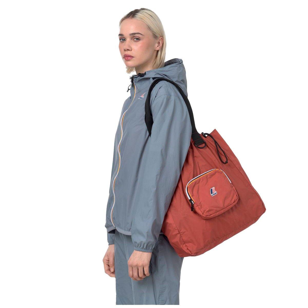 Bolso K-Way Packable Le Vrai 3.0 Victorine Red Jasper-4