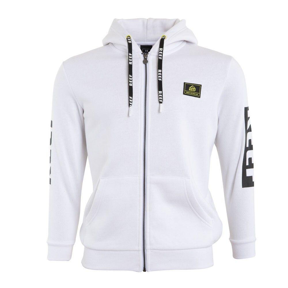 Poleron Kids Hoodie White Zipper-0
