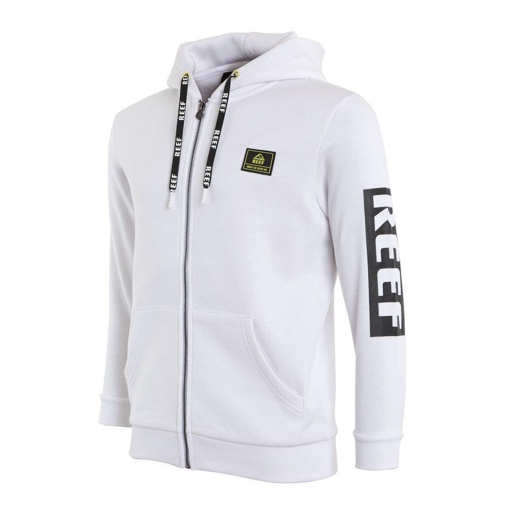Poleron Kids Hoodie White Zipper-1