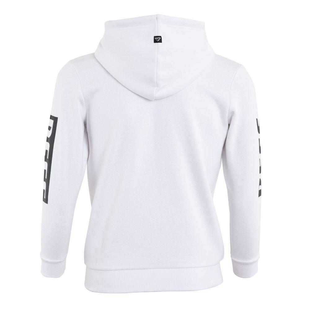 Poleron Kids Hoodie White Zipper-2