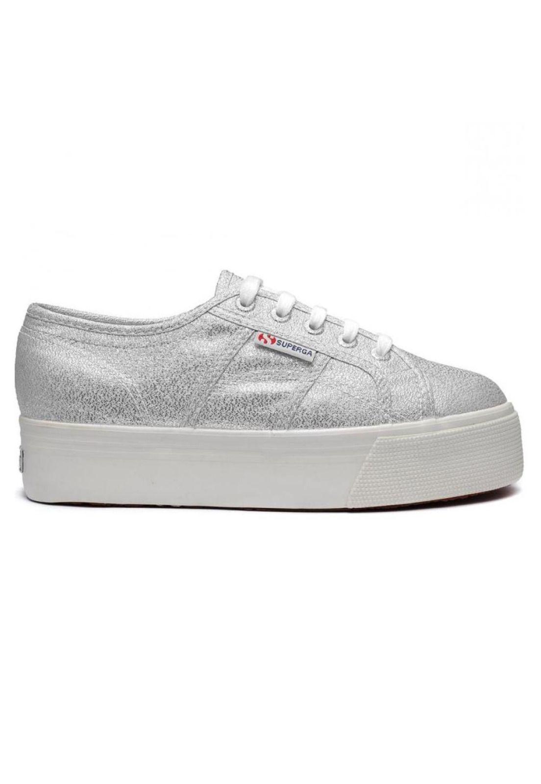 Zapatilla Lamew Plateado Superga-0