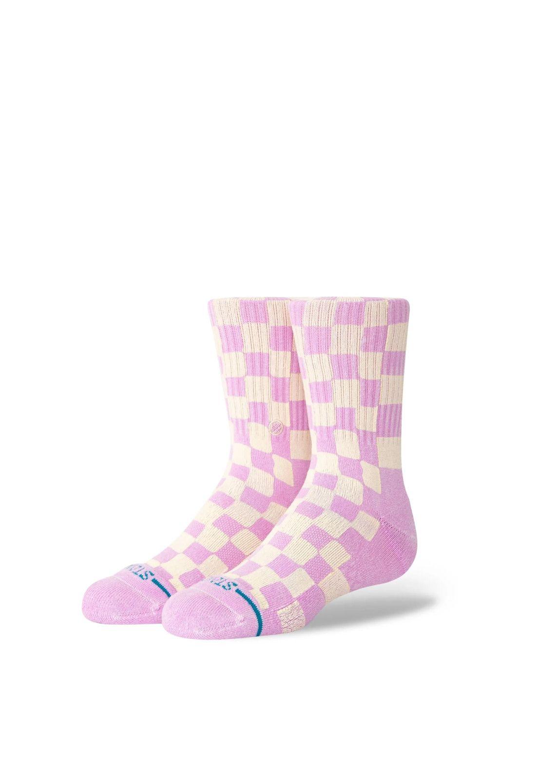 Stance Sock Kids Chess Lilac Ice-0