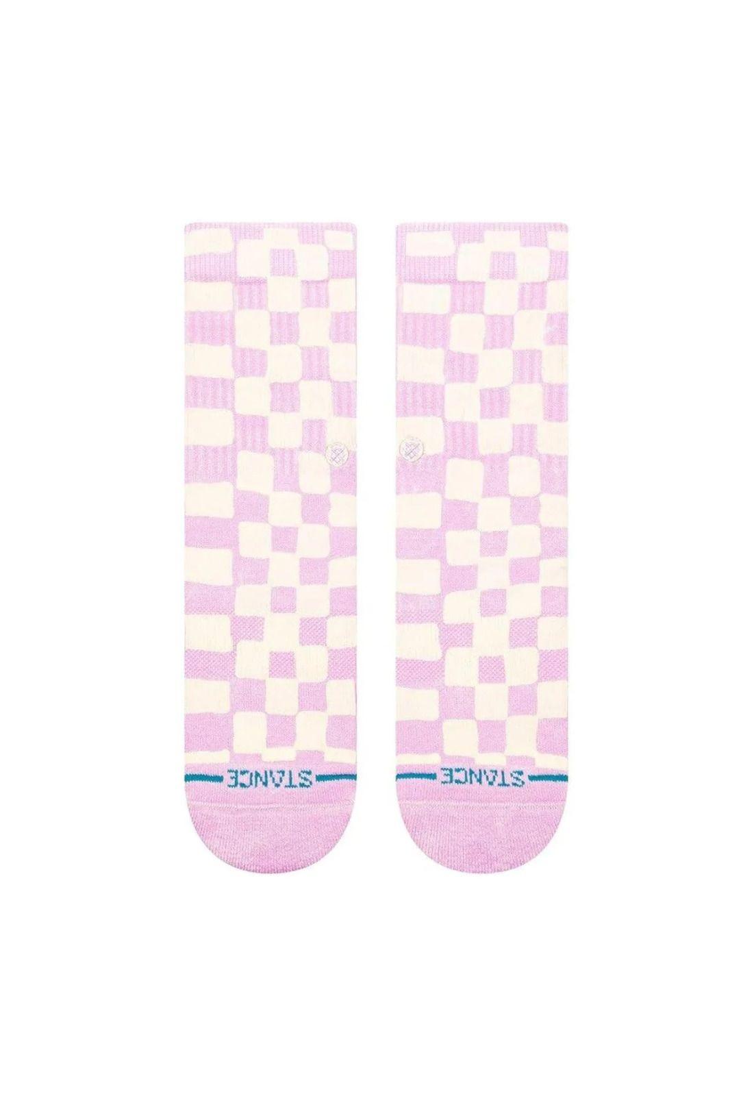 Stance Sock Kids Chess Lilac Ice-1