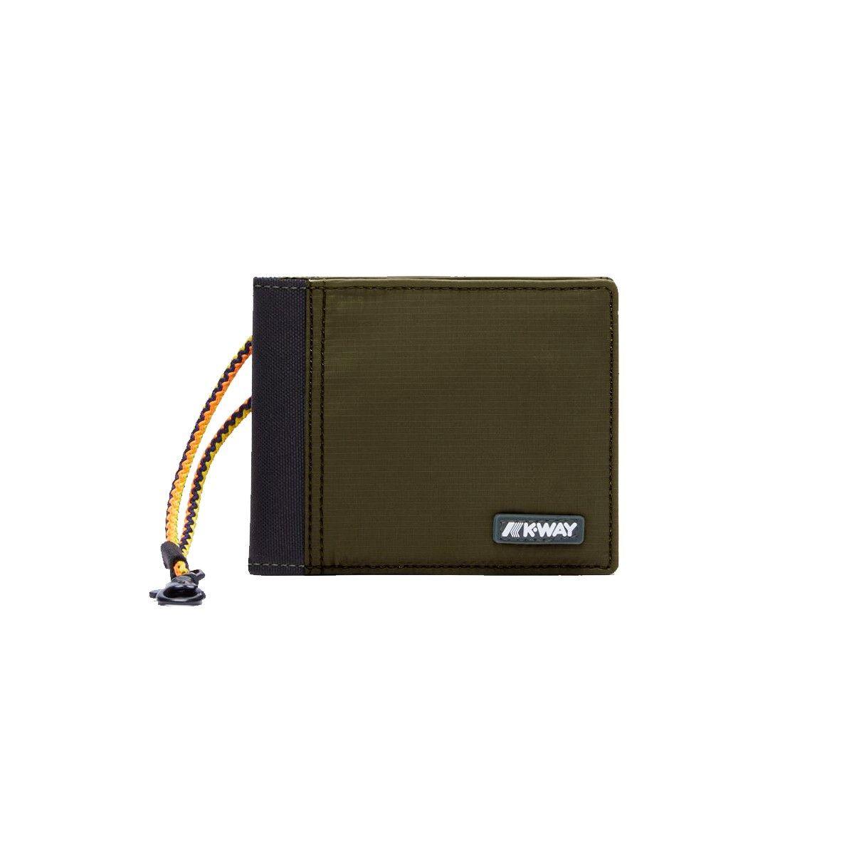 Billetera K-Way Packable Leschelle Green Blackish-0
