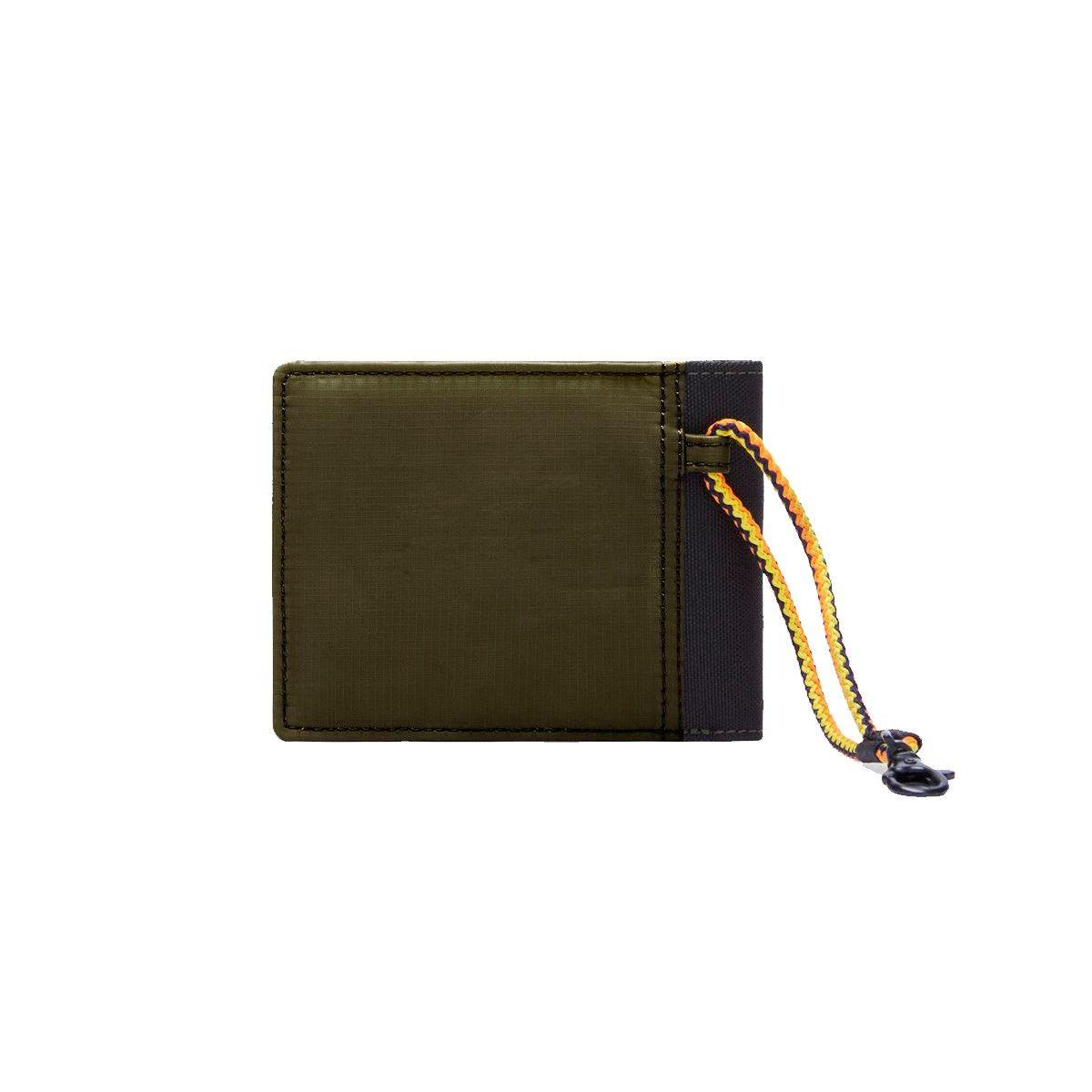 Billetera K-Way Packable Leschelle Green Blackish-1