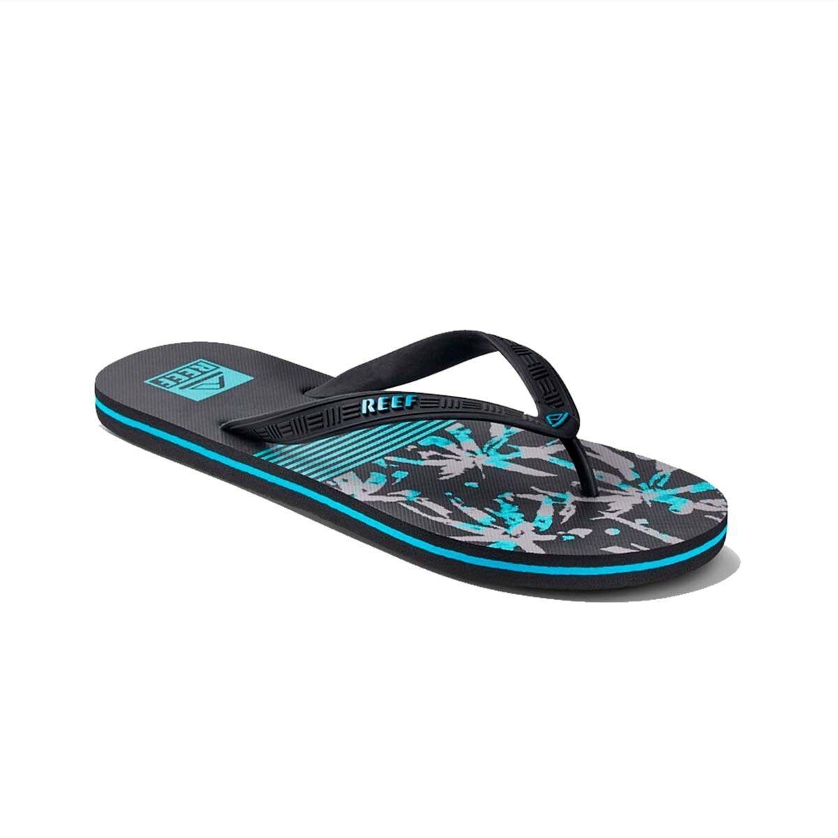 Sandalia Men Seaside Print Agave Palm-0