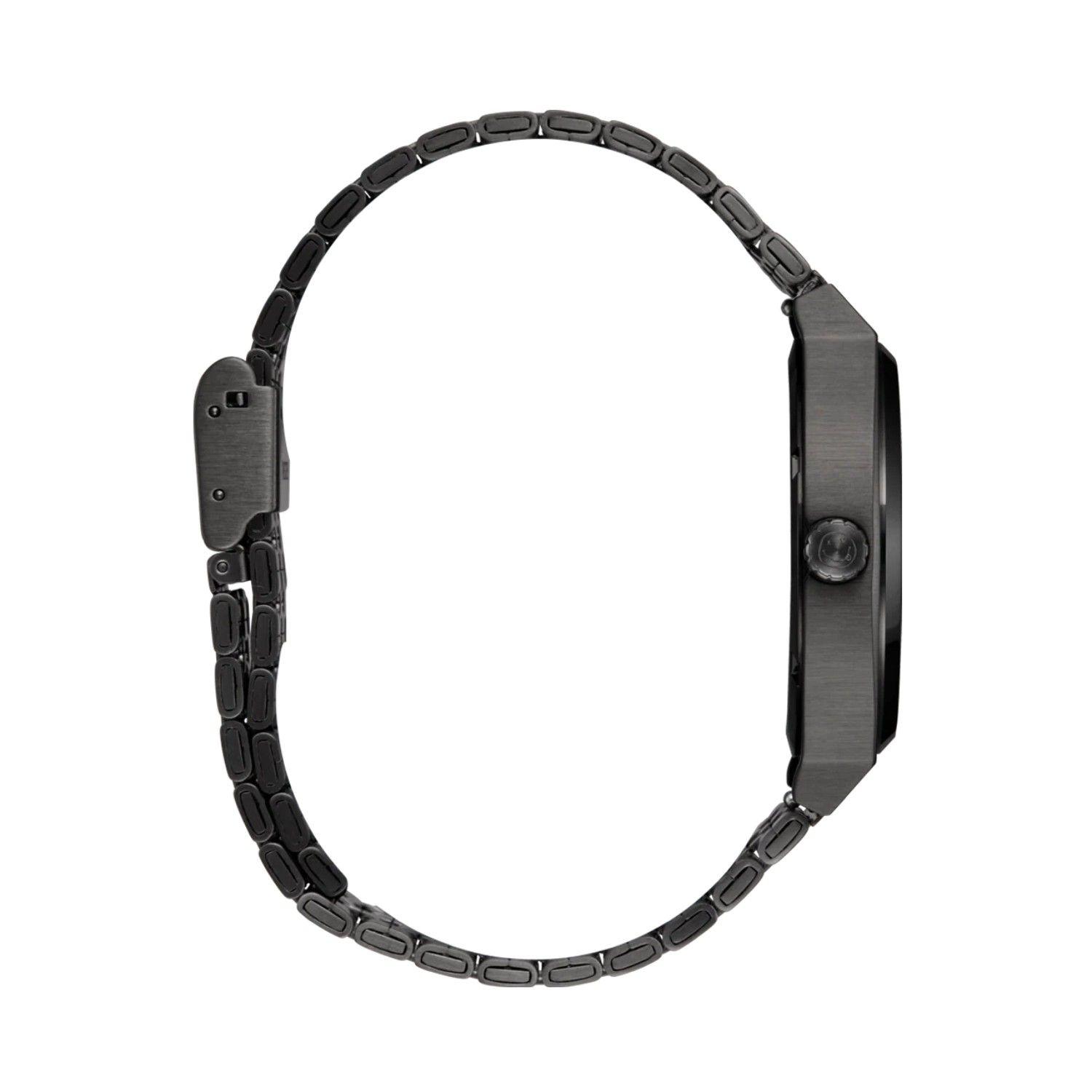 Reloj Nixon Nirvana Time Teller Black Smiley Face-2