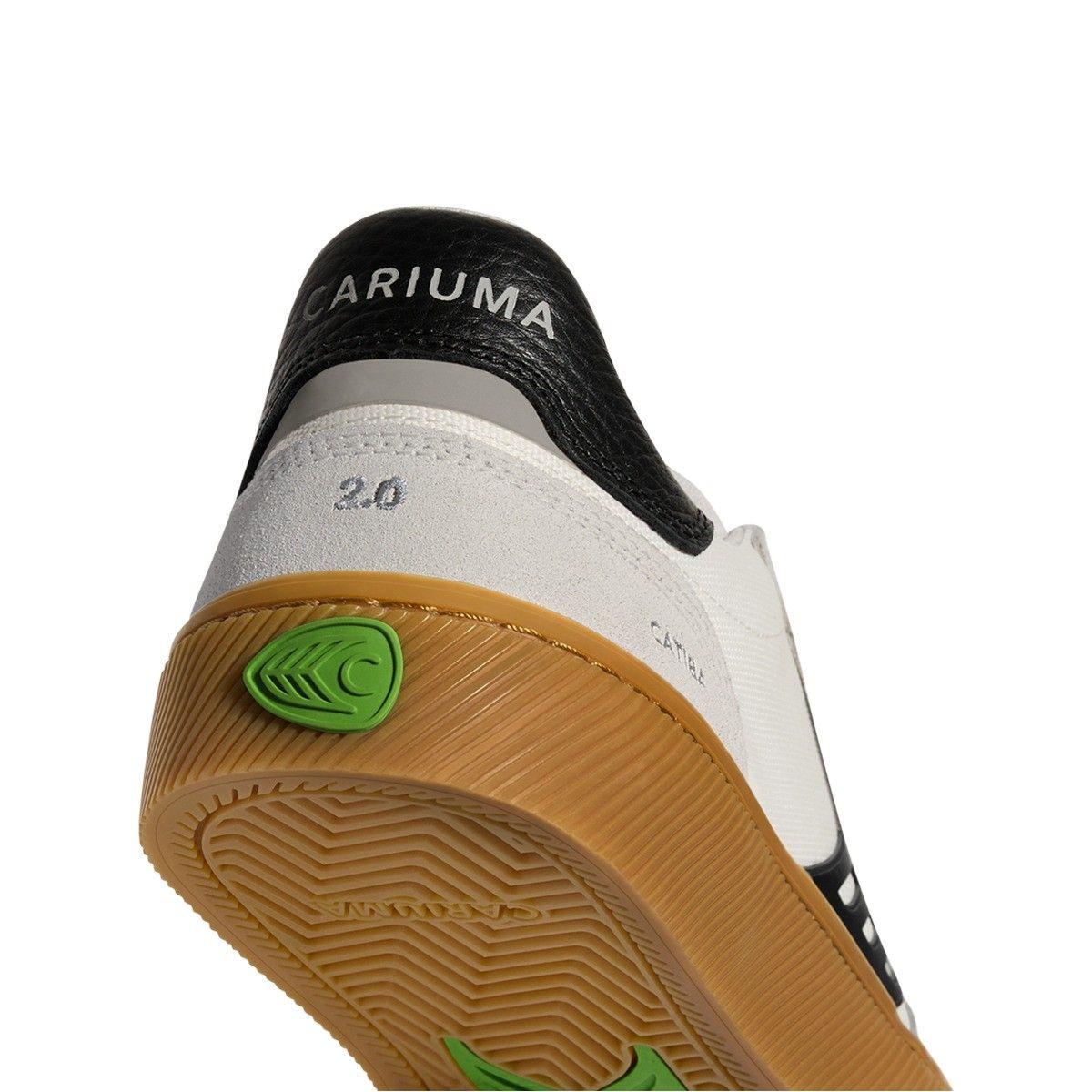 Zapatilla Cariuma Men CATIBA PRO 2.0 Suede White Black-3