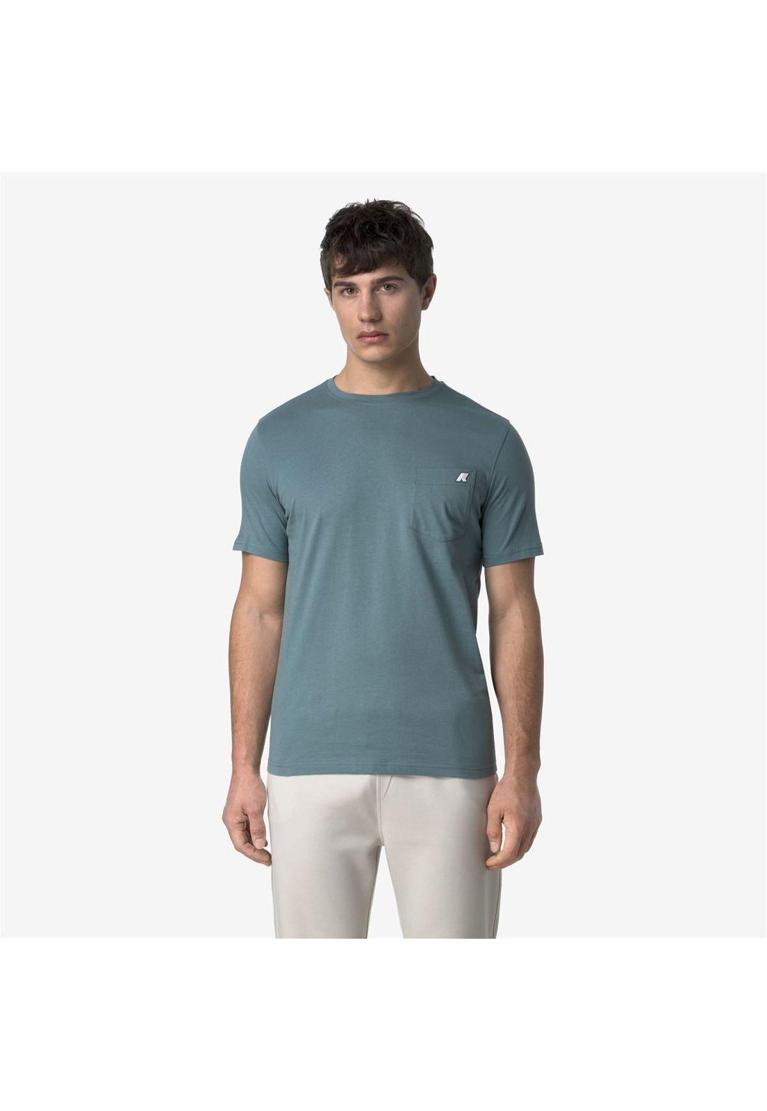 Polera K-Way Men Sigur Green Iron-0