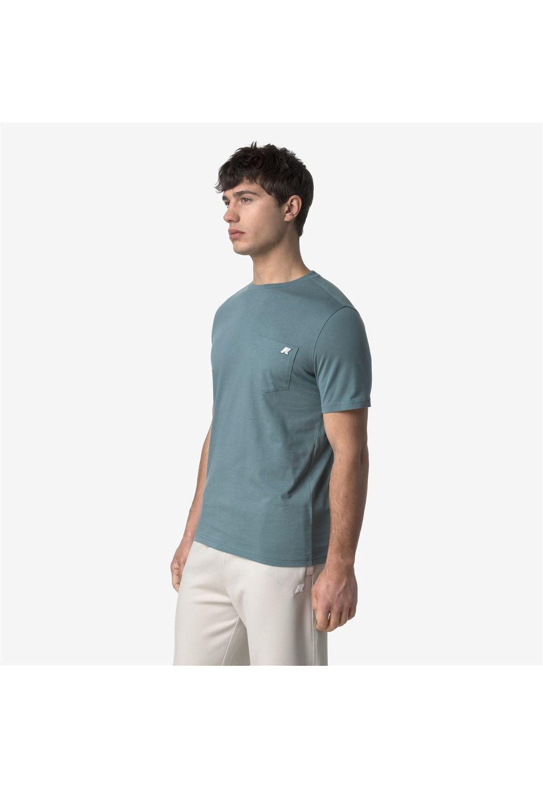 Polera K-Way Men Sigur Green Iron-2