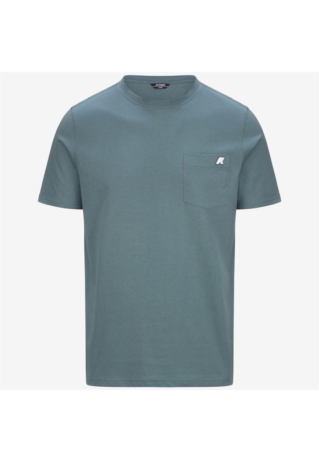 Polera K-Way Men Sigur Green Iron-4