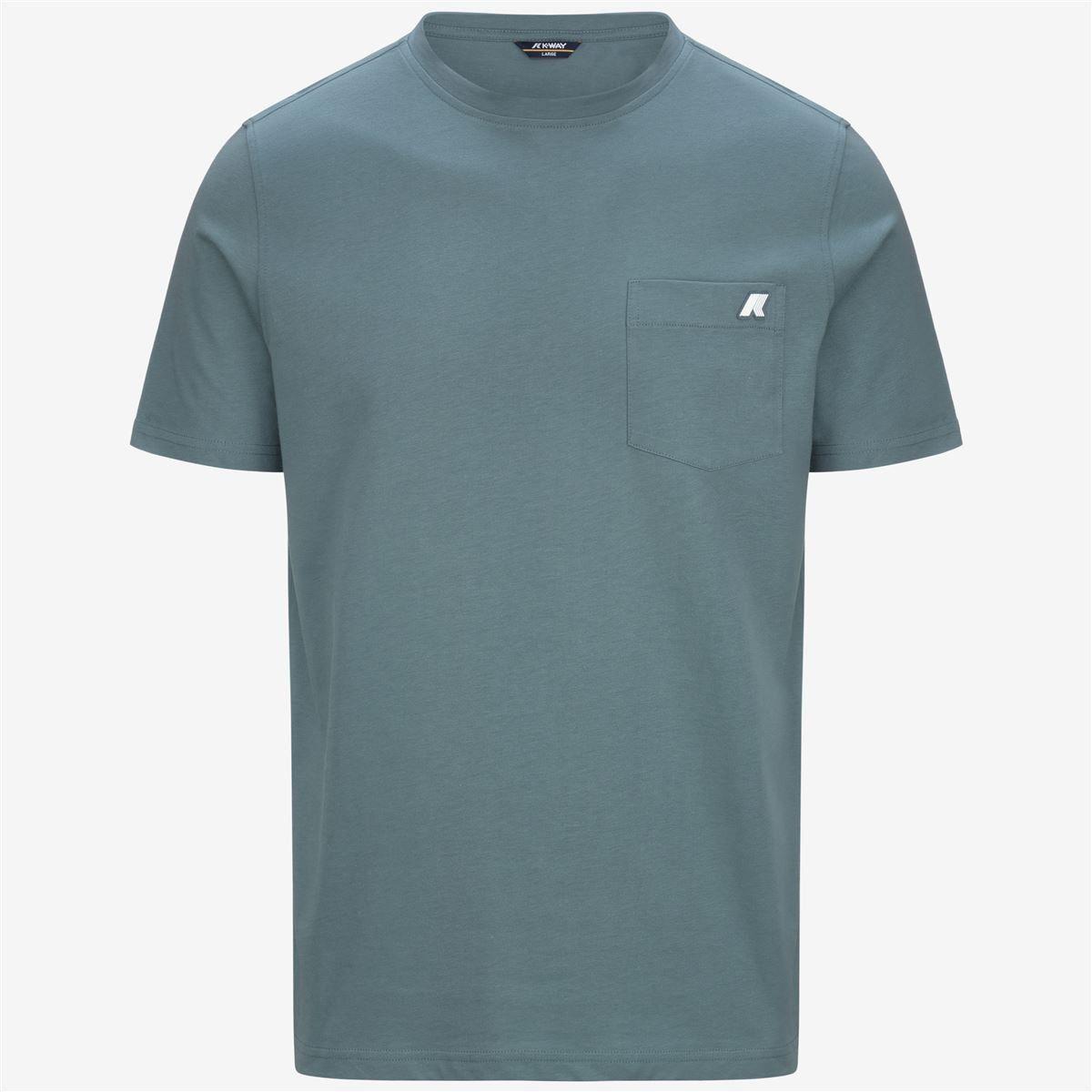 Polera K-Way Men Sigur Green Iron-0
